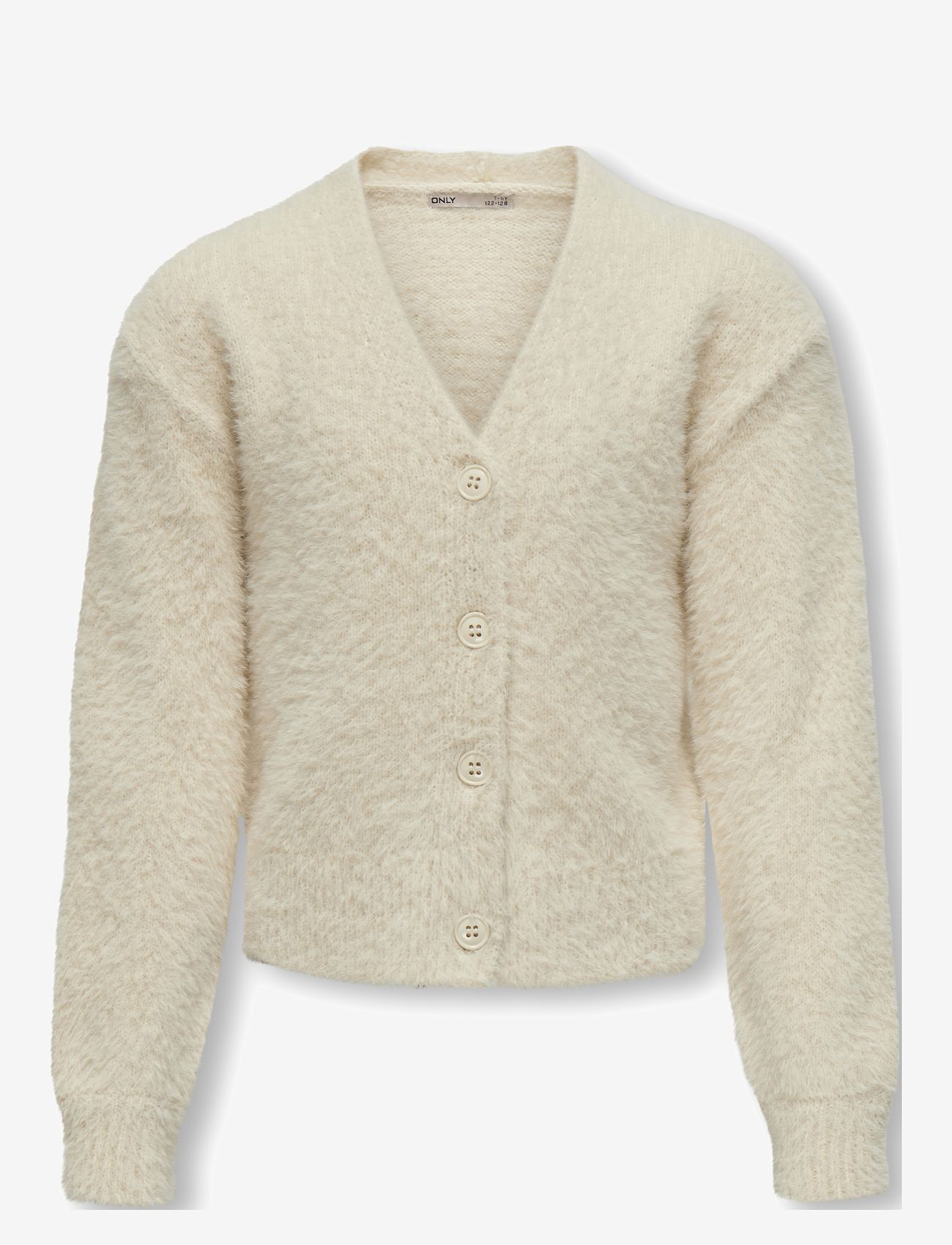 Kids Only - KOGPIUMO L/S BUTTON UP CARDIGAN KNT NOOS - cardigans - whitecap gray - 0