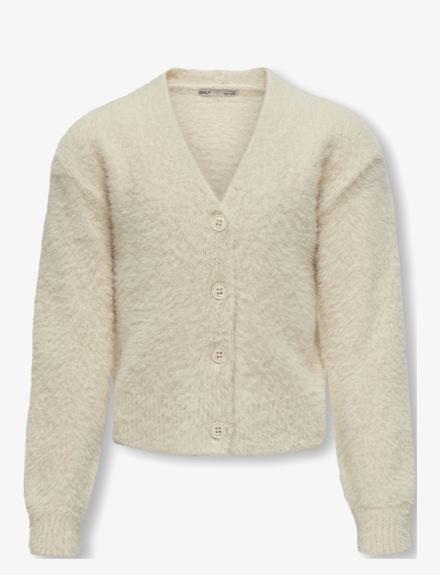 Kids Only - KOGPIUMO L/S BUTTON UP CARDIGAN KNT NOOS - whitecap gray - 0