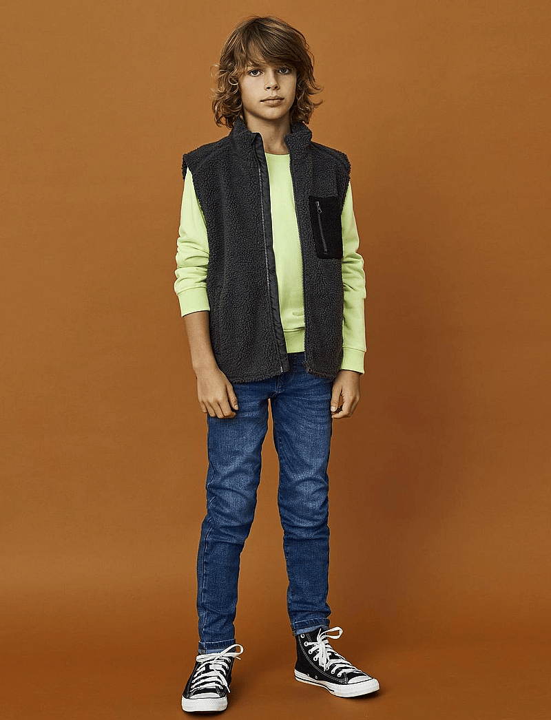 Kids Only - KOBALEC TAPERED M.BLUE JEANS CP NOOS - skinny jeans - medium blue denim - 0