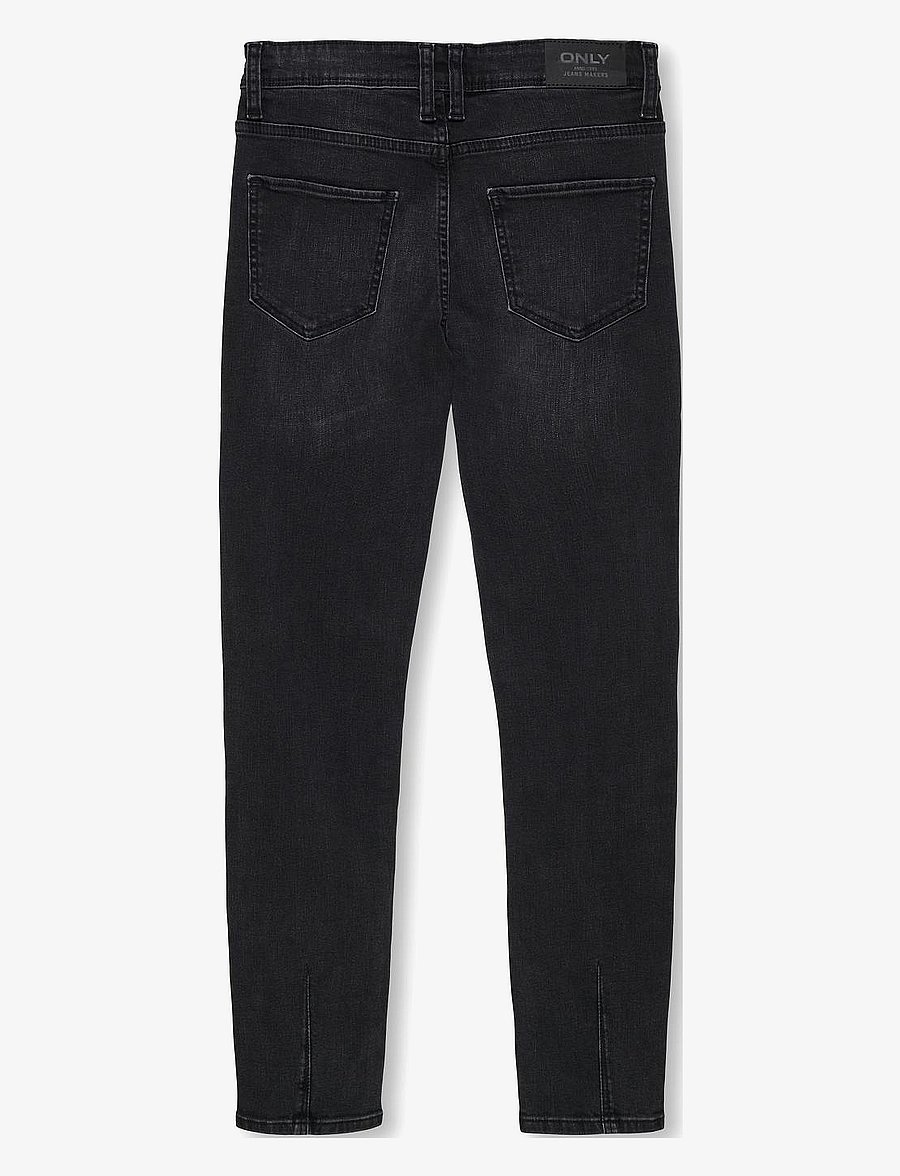 Kids Only - KOBALEC TAPERED WB JEANS NOOS - washed black - 2