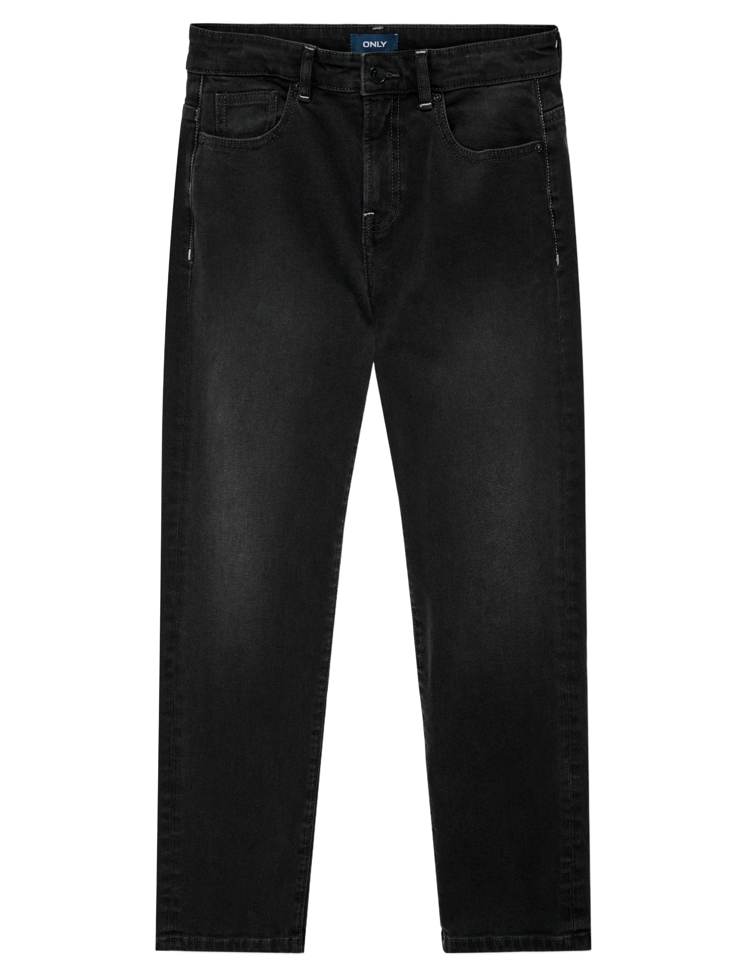 Kids Only - KOBAVI LOOSE WB JEANS DNM - washed black - 1
