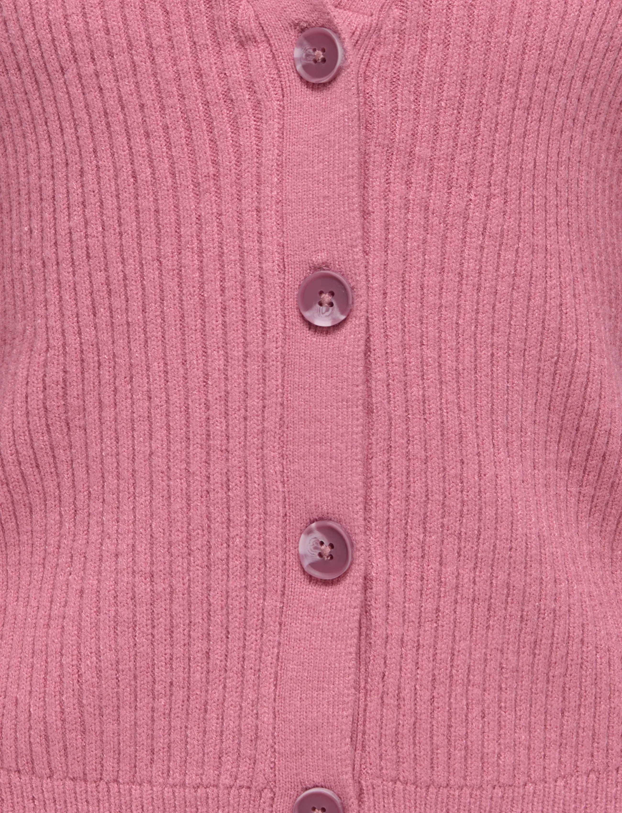 Kids Only - KOGMANDY LS SHORT BOXY CARDIGAN KNT NOOS - cardigans - foxglove - 2