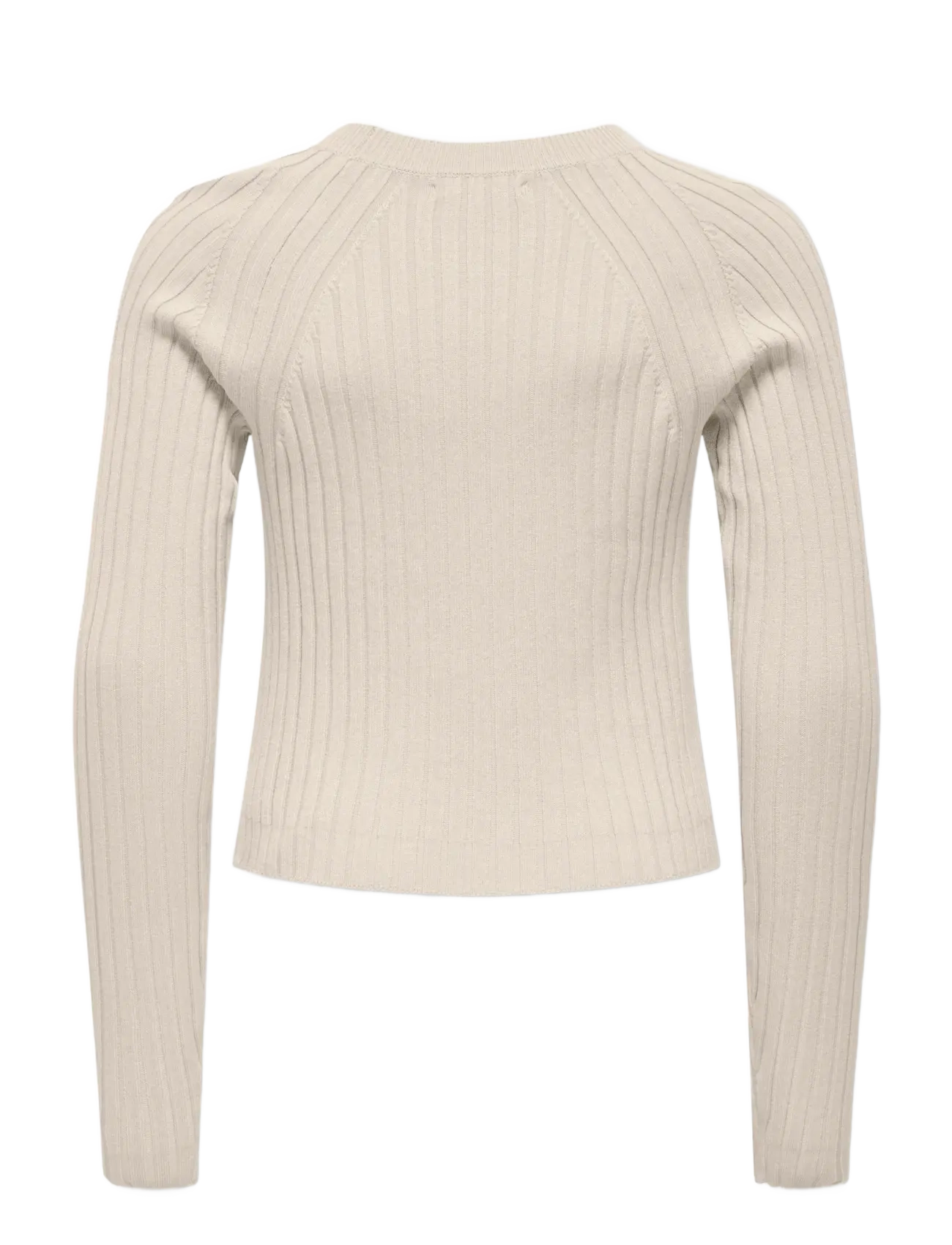 Kids Only - KOGMEDDI LS RIB O-NECK CP KNT - birch - 1