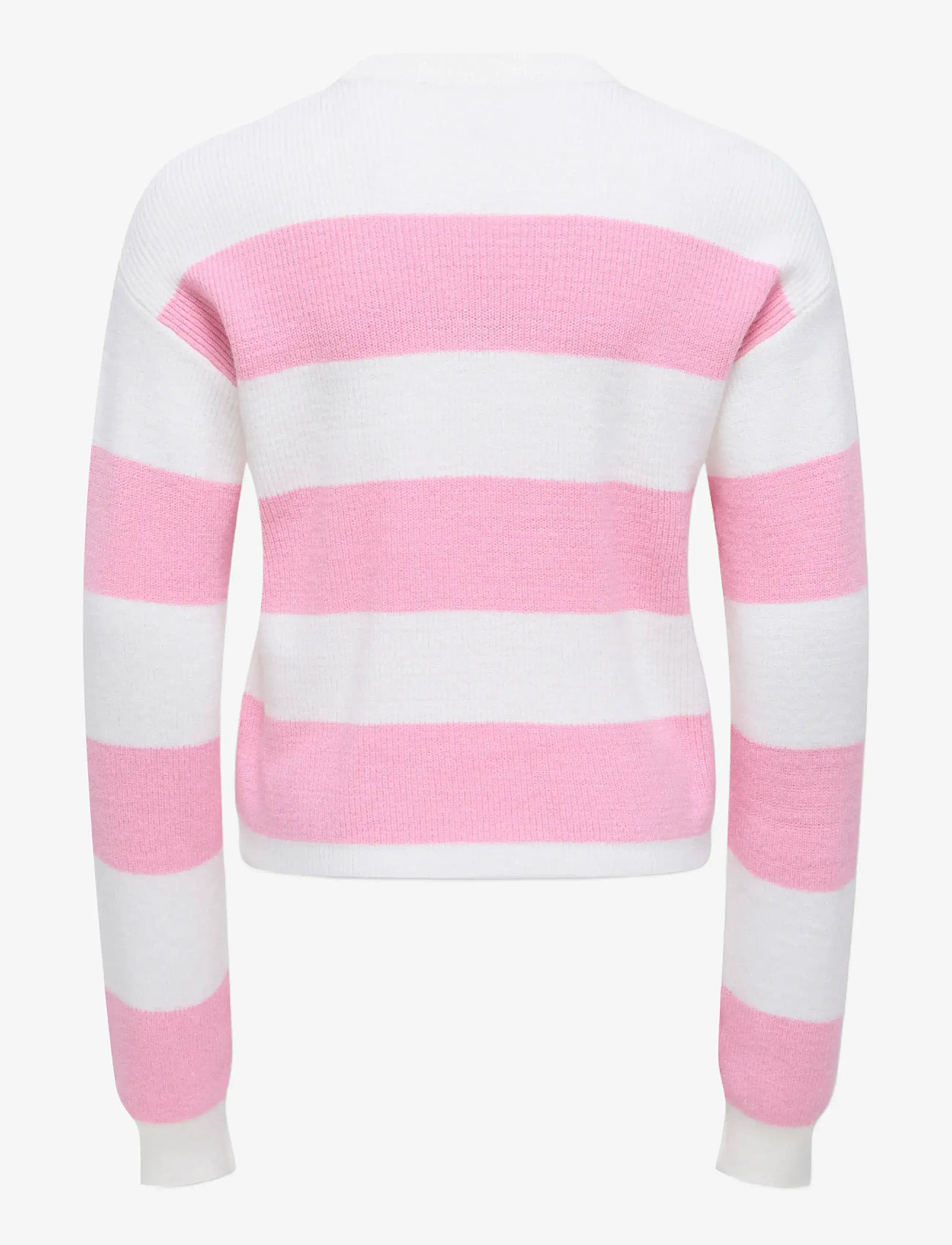 Kids Only - KOGFRANCA LIFE SHORT L/S STRIPE KNT NOOS - džemprid - cloud dancer - 1