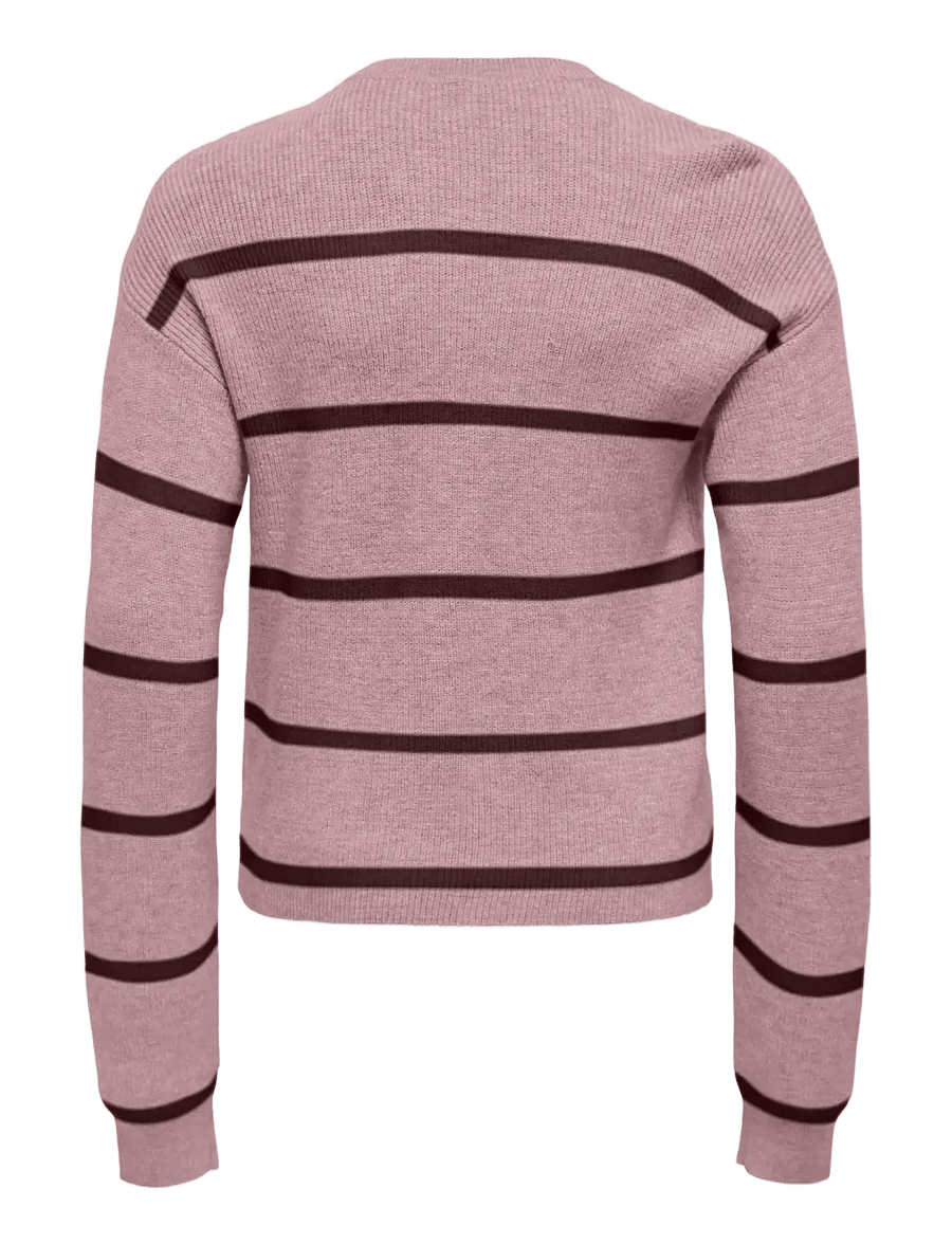Kids Only - KOGFRANCA LIFE SHORT L/S STRIPE KNT NOOS - pullover - keepsake lilac - 1