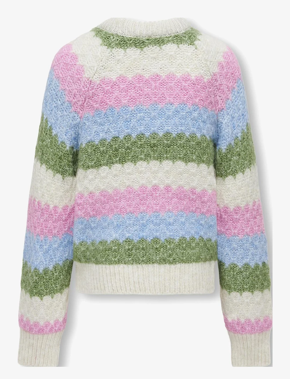 Kids Only - KOGCHOLE L/S O-NECK STRIPE KNT - pullover - birch - 2