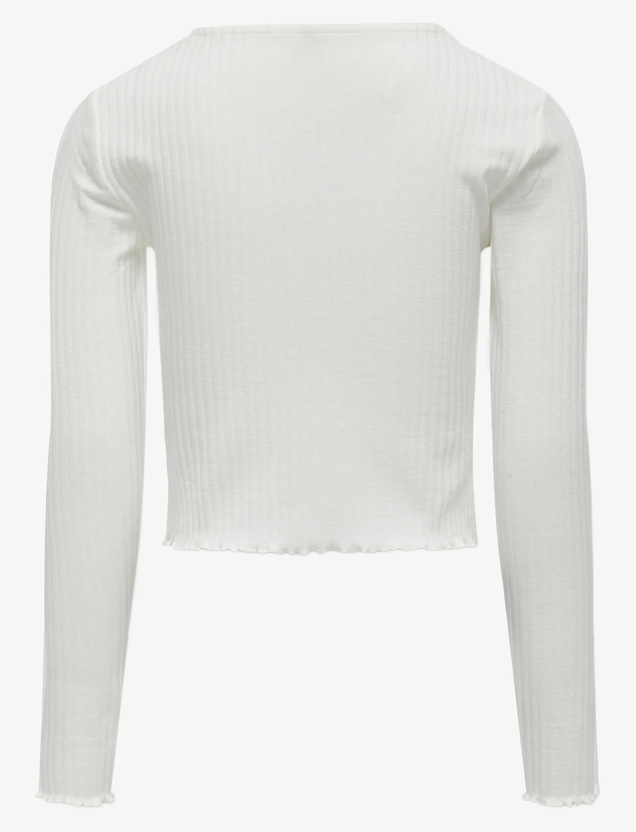Kids Only - KOGNELLA L/S O-NECK TOP JRS NOOS - langärmelig - cloud dancer - 2