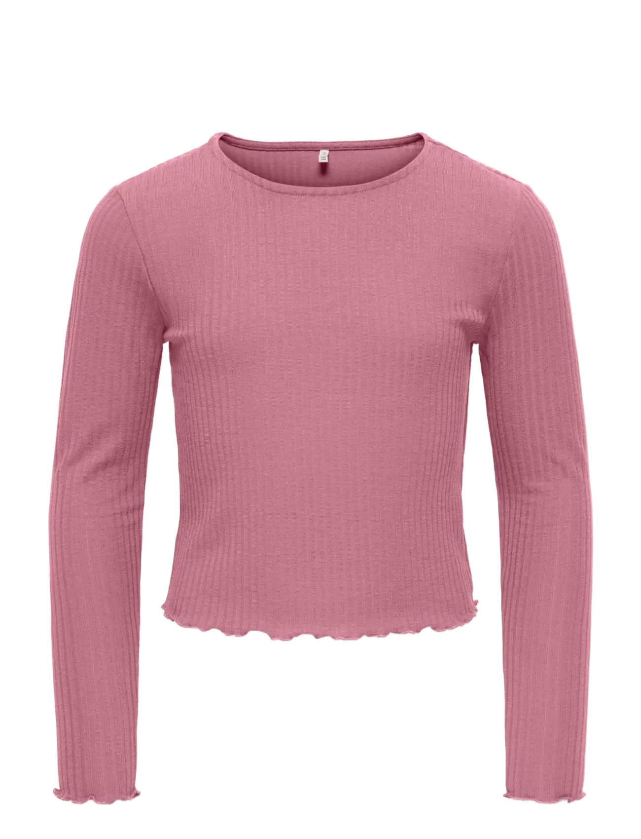 Kids Only KOGNELLA L/S O-NECK TOP JRS NOOS - Toppe og t-shirts - FOXGLOVE / pink/rose