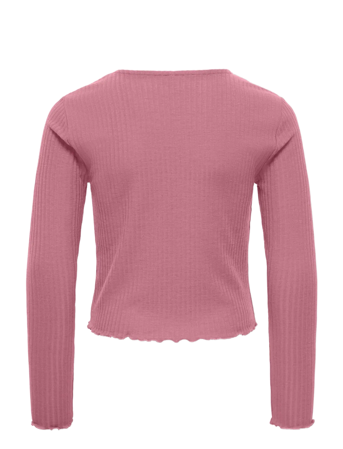 Kids Only - KOGNELLA L/S O-NECK TOP JRS NOOS - langærmede t-shirts - foxglove - 1