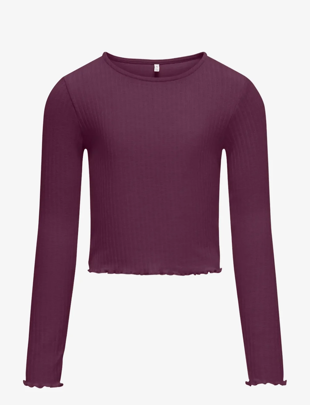 Kids Only - KOGNELLA L/S O-NECK TOP JRS NOOS - pikkade varrukatega t-särgid - mauve wine - 0