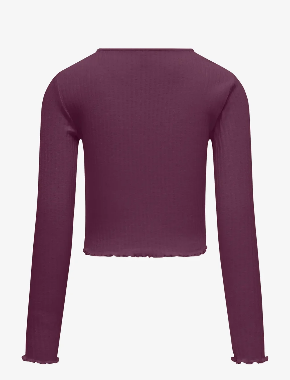 Kids Only - KOGNELLA L/S O-NECK TOP JRS NOOS - pikkade varrukatega t-särgid - mauve wine - 1