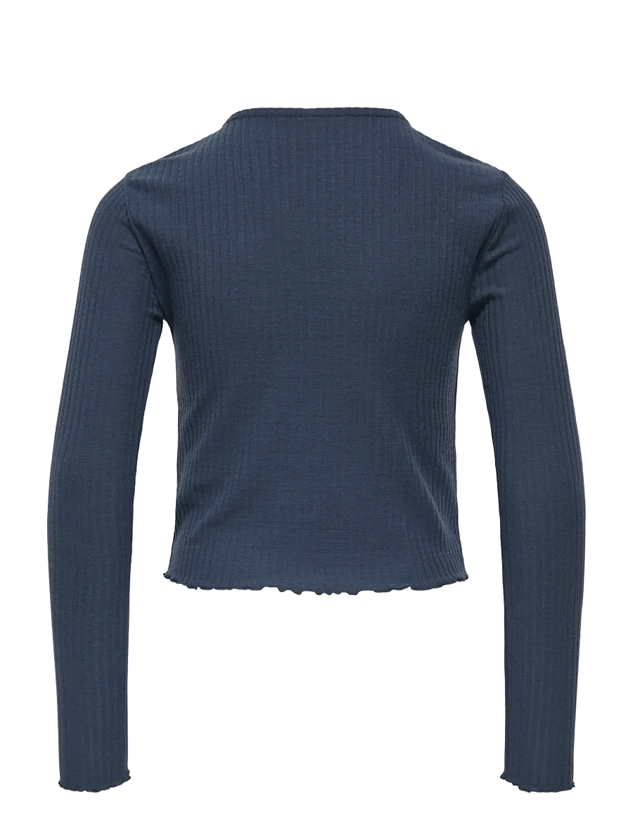 Kids Only - KOGNELLA L/S O-NECK TOP JRS NOOS - pikkade varrukatega t-särgid - ombre blue - 2