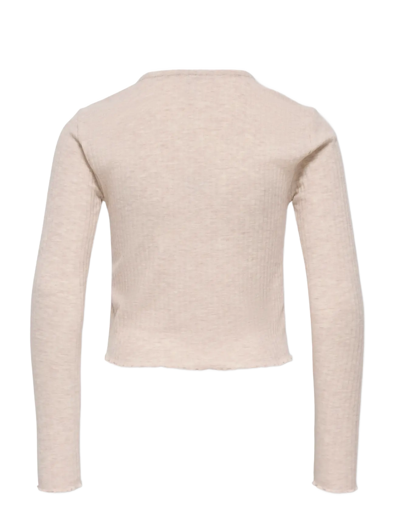 Kids Only - KOGNELLA L/S O-NECK TOP JRS NOOS - t-shirts à manches longues - pumice stone - 2