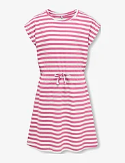 Kids Only - KOGMAY S/S DRESS CS JRS - kurzärmelige freizeitkleider - sachet pink - 0