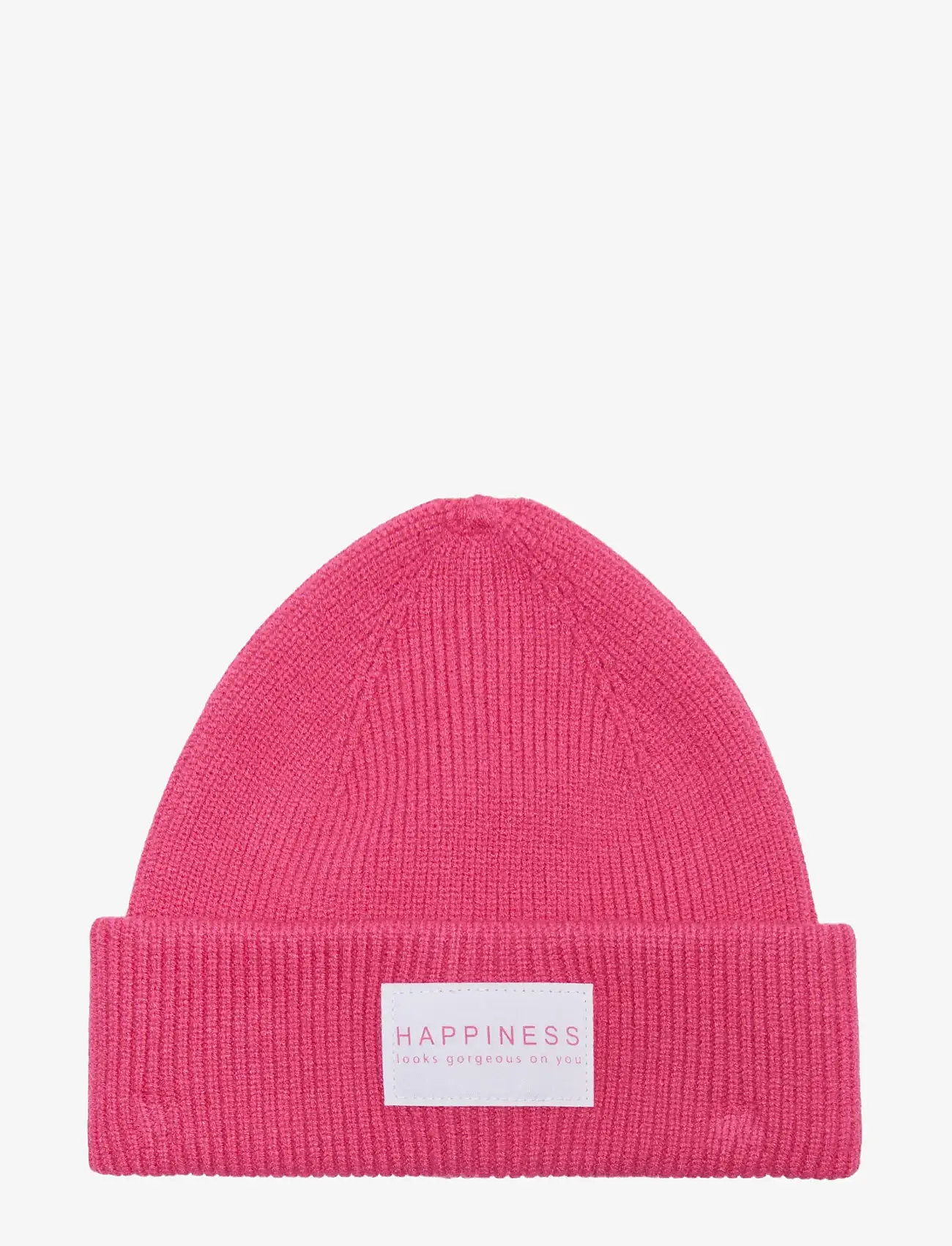Kids Only - KOGALPHA LIFE PATCH RIB BEANIE ACC - beanies - magenta - 0