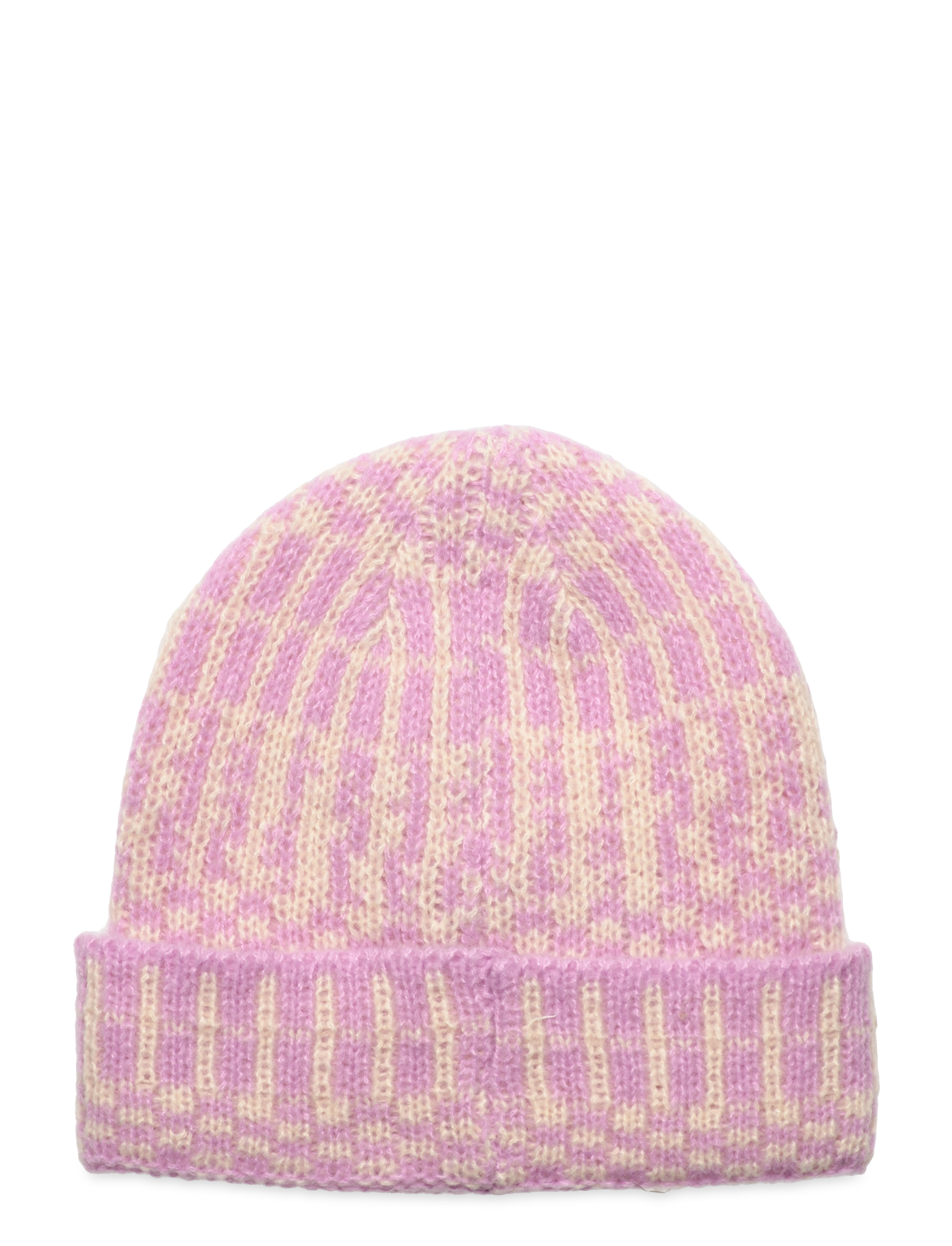 Kids Only Kogkimora Pattern Beanie Acc, One Size, Purple, Huer > Beanie, Børn