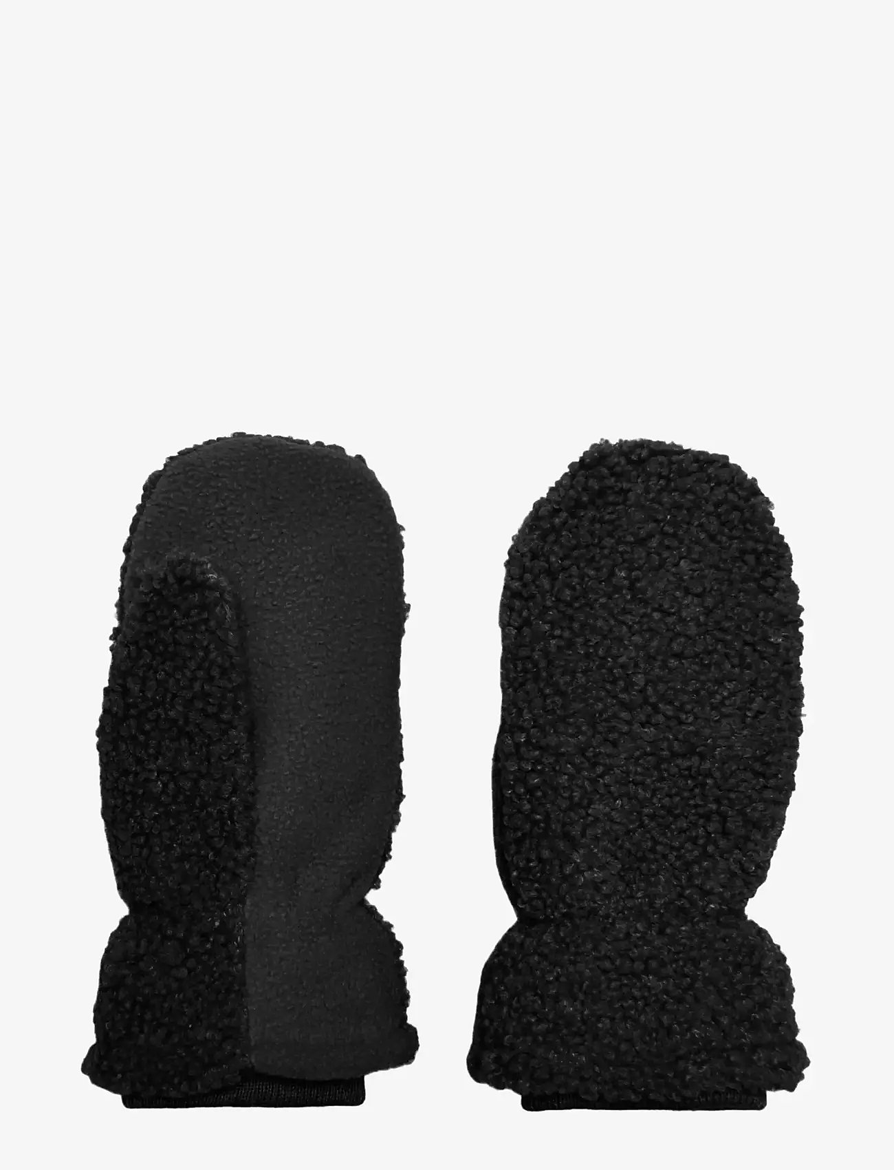 Kids Only - KOGTHEA LIFE TEDDY MITTENS ACC - handschoenen - black - 0