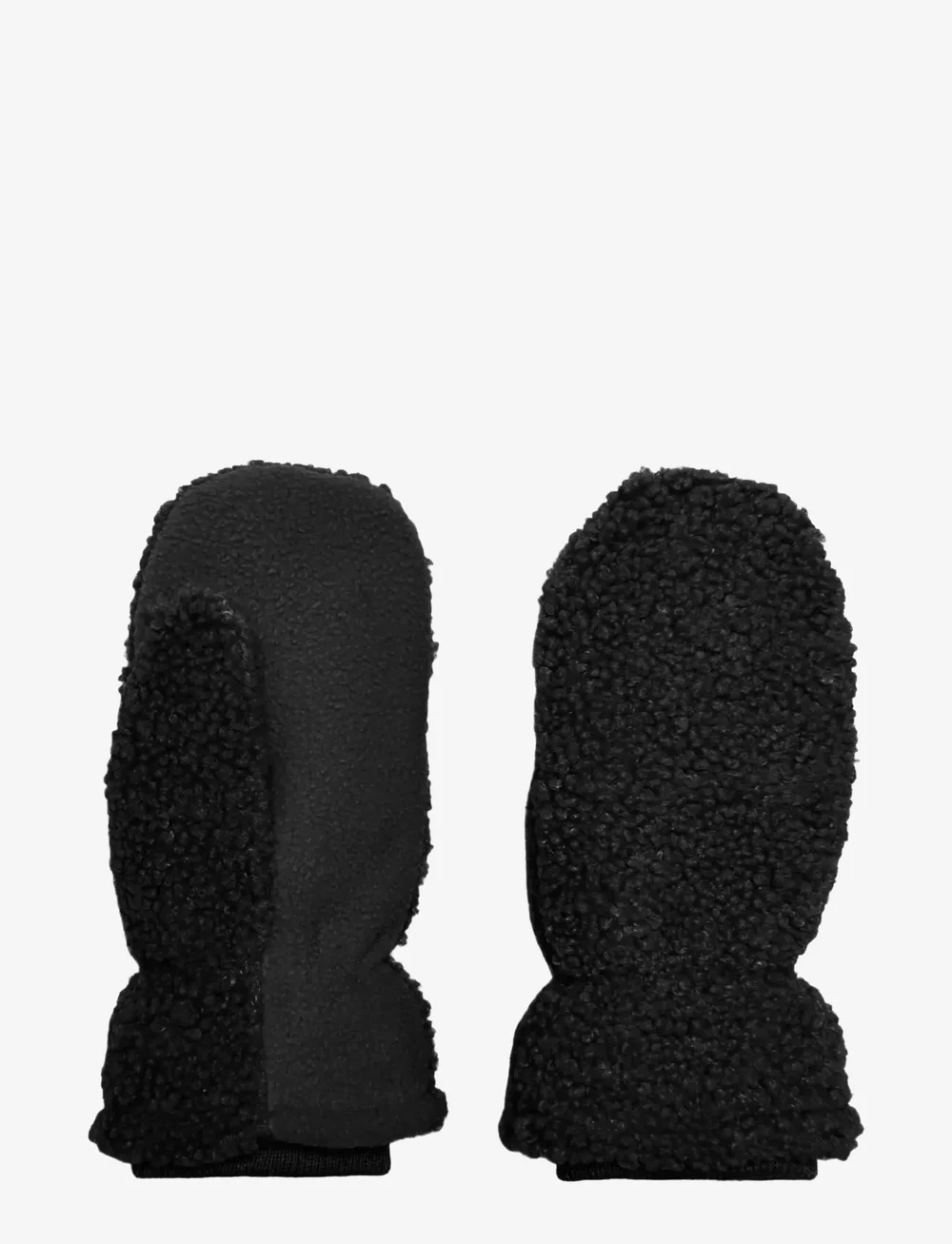 Kids Only - KOGTHEA LIFE TEDDY MITTENS ACC - handschuhe - black - 0