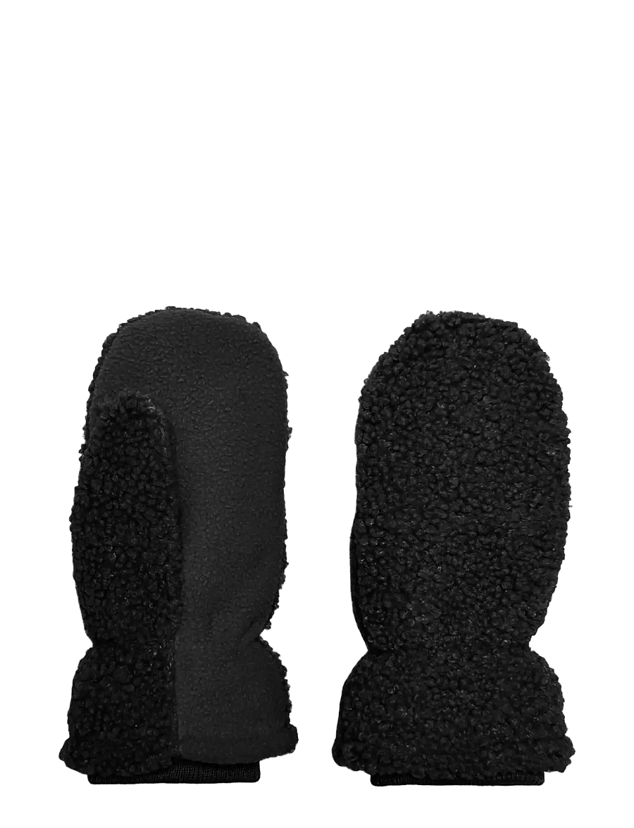 Kids Only - KOGTHEA LIFE TEDDY MITTENS ACC - handschoenen - black - 0