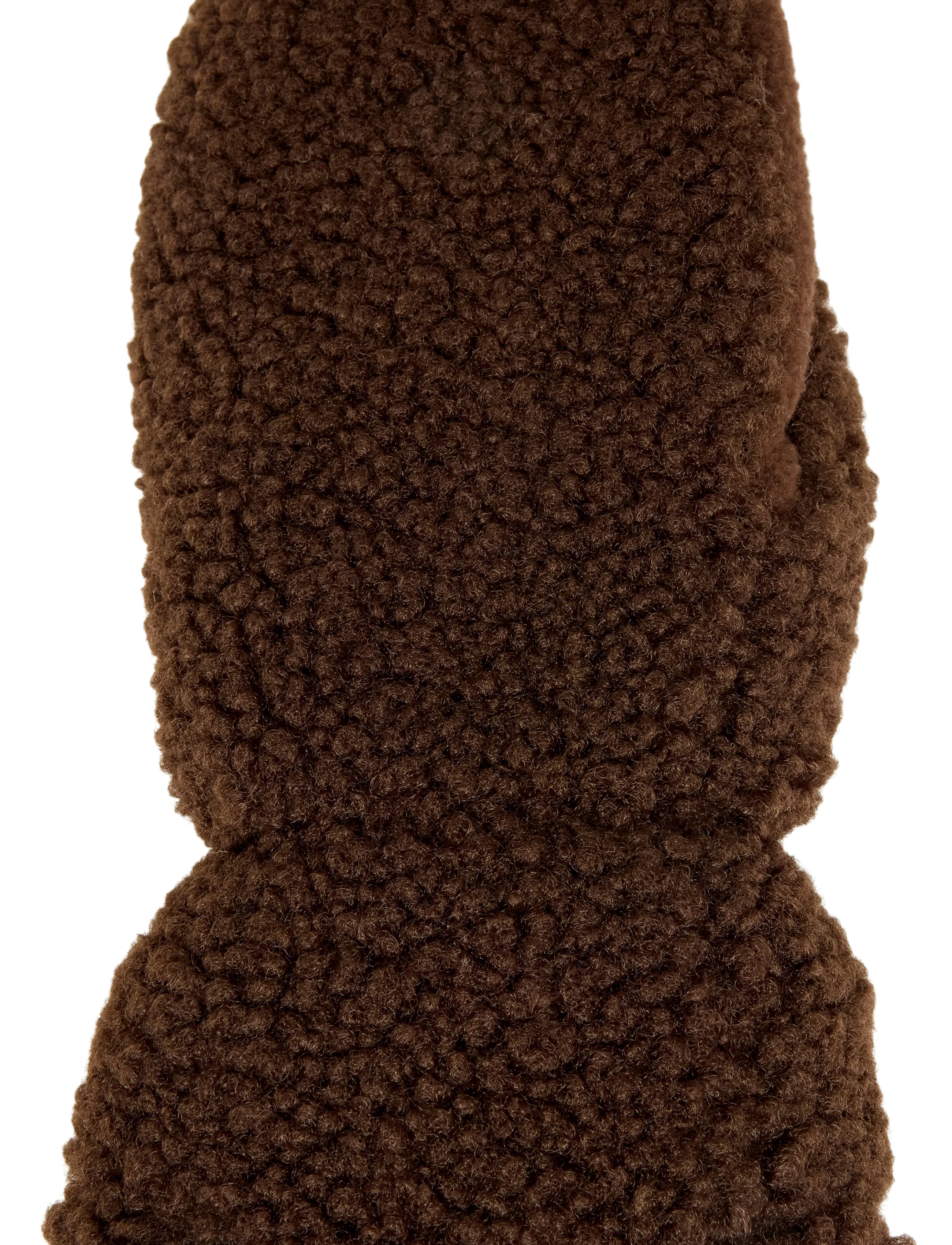 Kids Only - KOGTHEA LIFE TEDDY MITTENS ACC - gloves - coffee bean - 2
