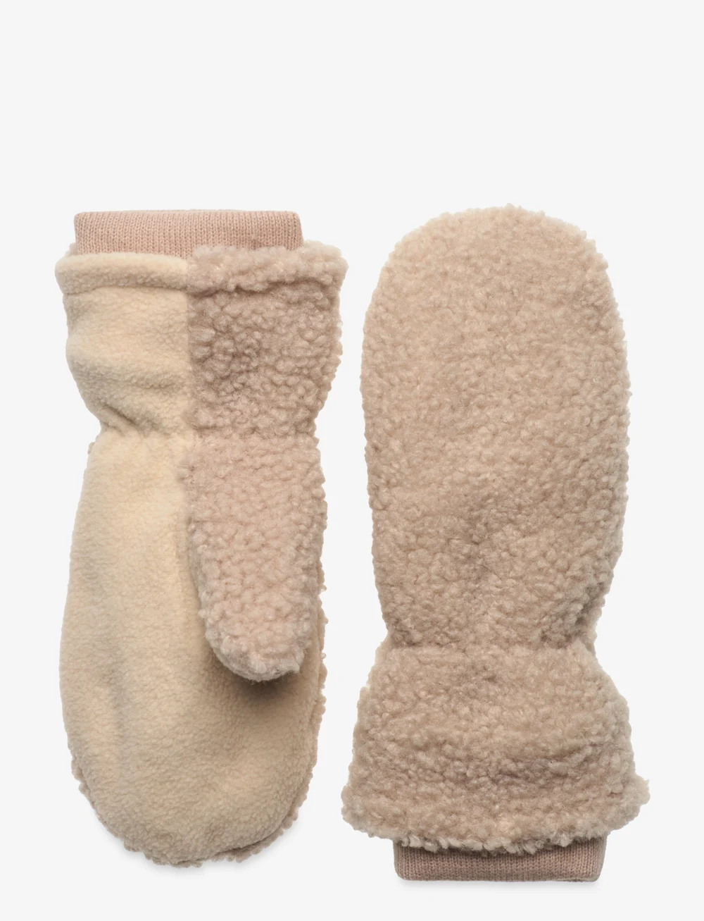 Kids Only - KOGTHEA LIFE TEDDY MITTENS ACC - handschuhe - humus - 0