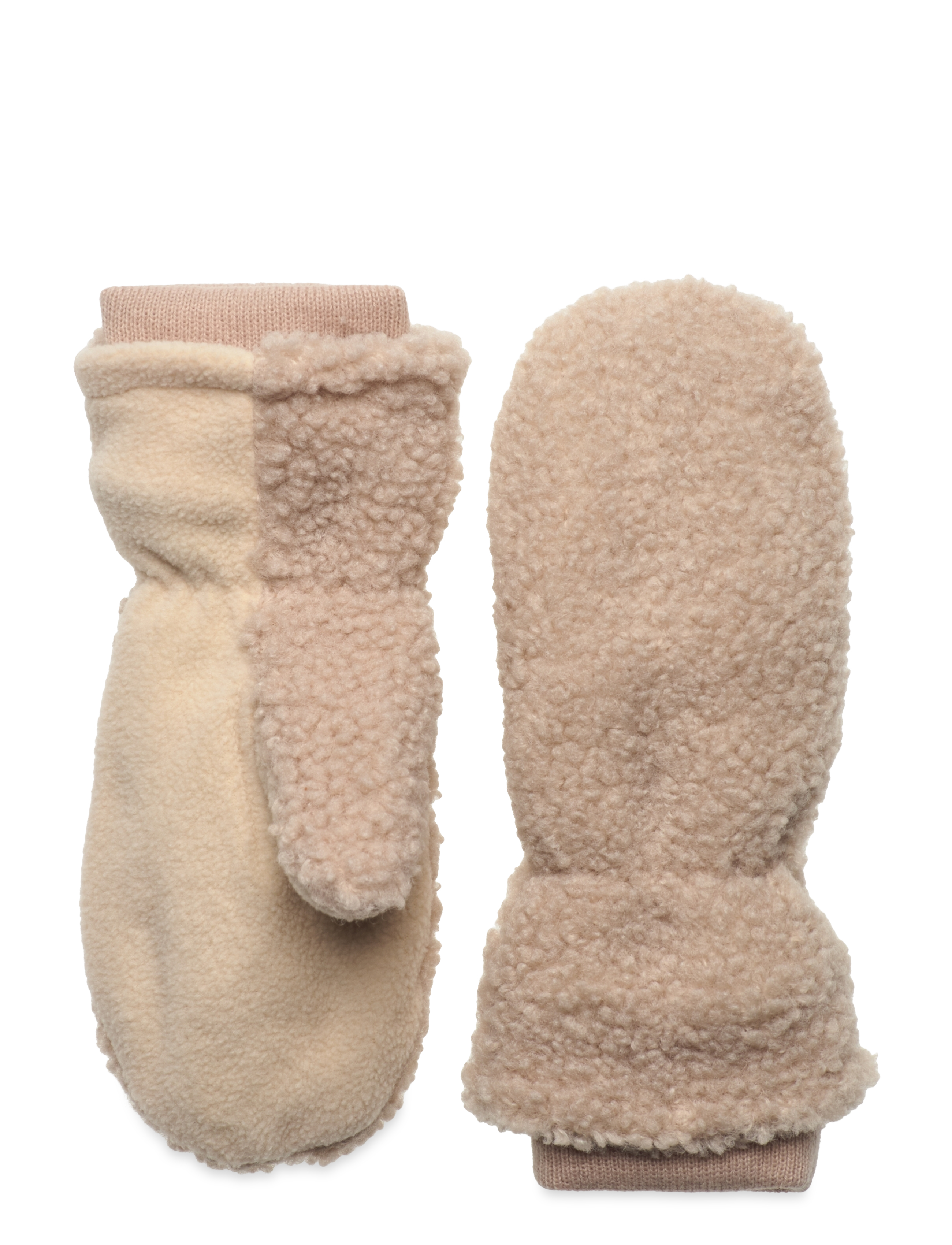 Kids Only KOGTHEA LIFE TEDDY MITTENS ACC - Handschuhe - HUMUS / beige