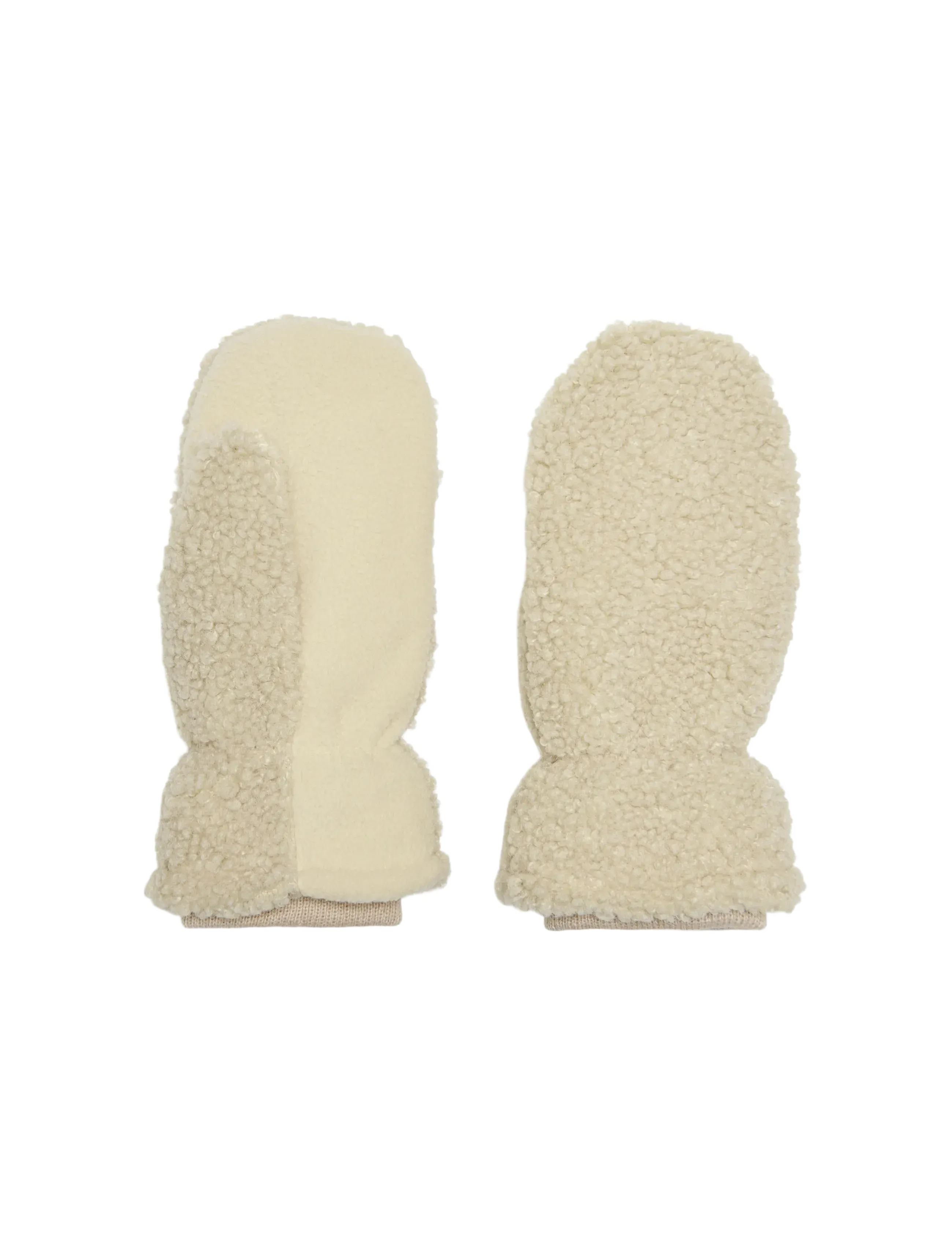 Kids Only - KOGTHEA LIFE TEDDY MITTENS ACC - handschuhe - humus - 1