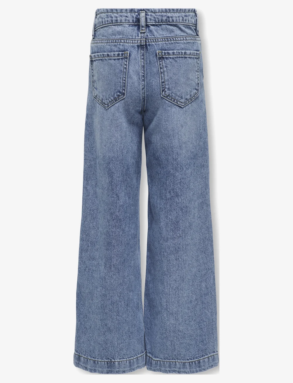 Kids Only - KOGCOMET WIDE LEG DNM MAT085 NOOS - hosen mit weitem bein - medium blue denim - 2
