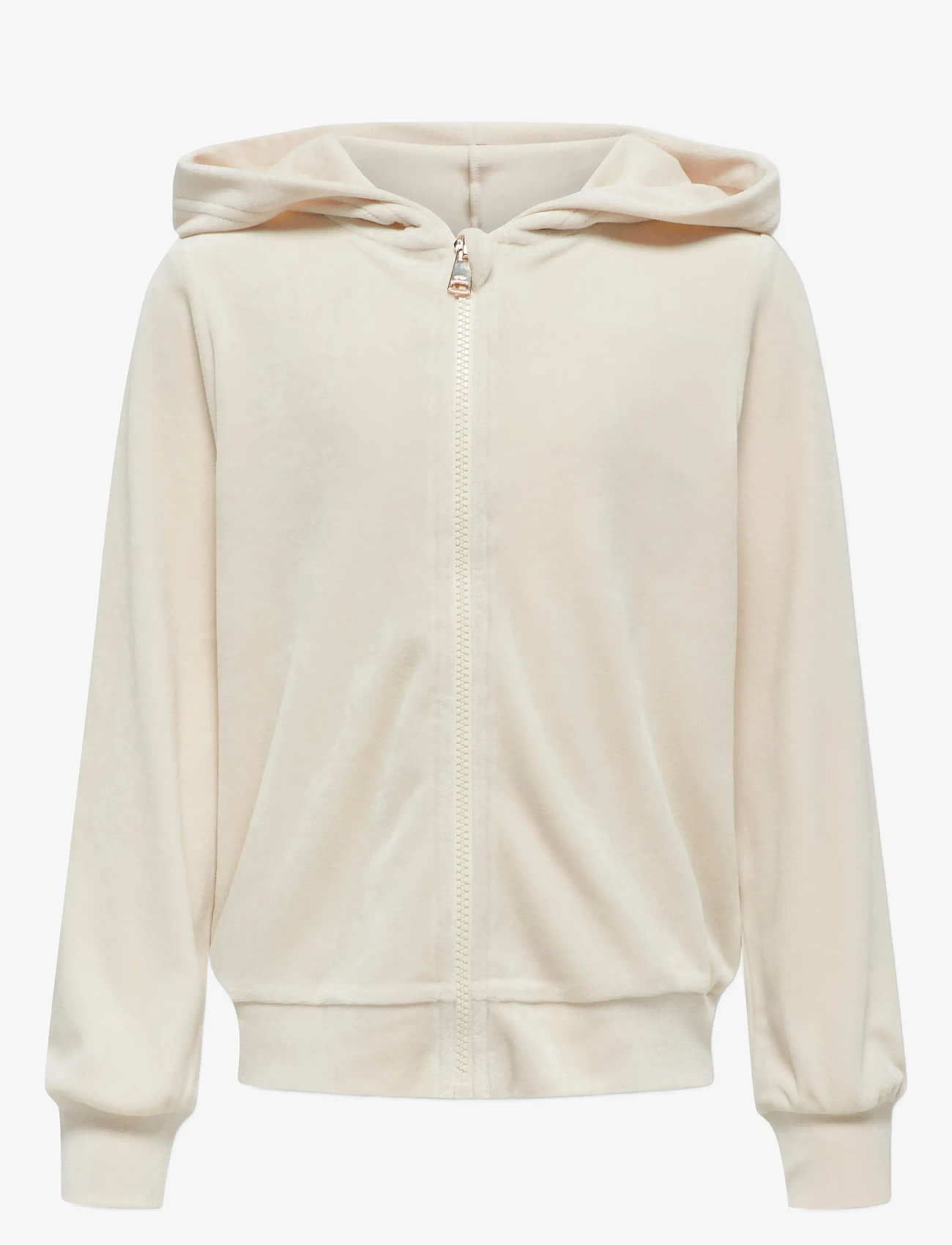 Kids Only - KOGREBEL L/S ZIP HOOD SWT - hættetrøjer - birch - 0