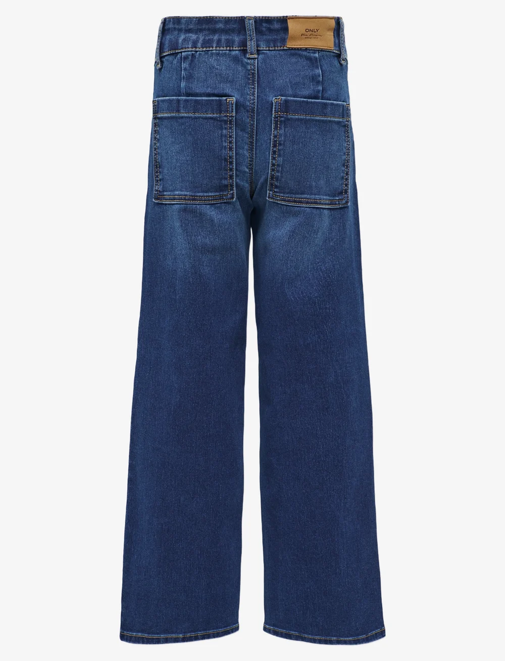 Kids Only - KOGSYLVIE CLEAN WDE LEG DNM BJ13964 NOOS - brede jeans - dark blue denim - 2