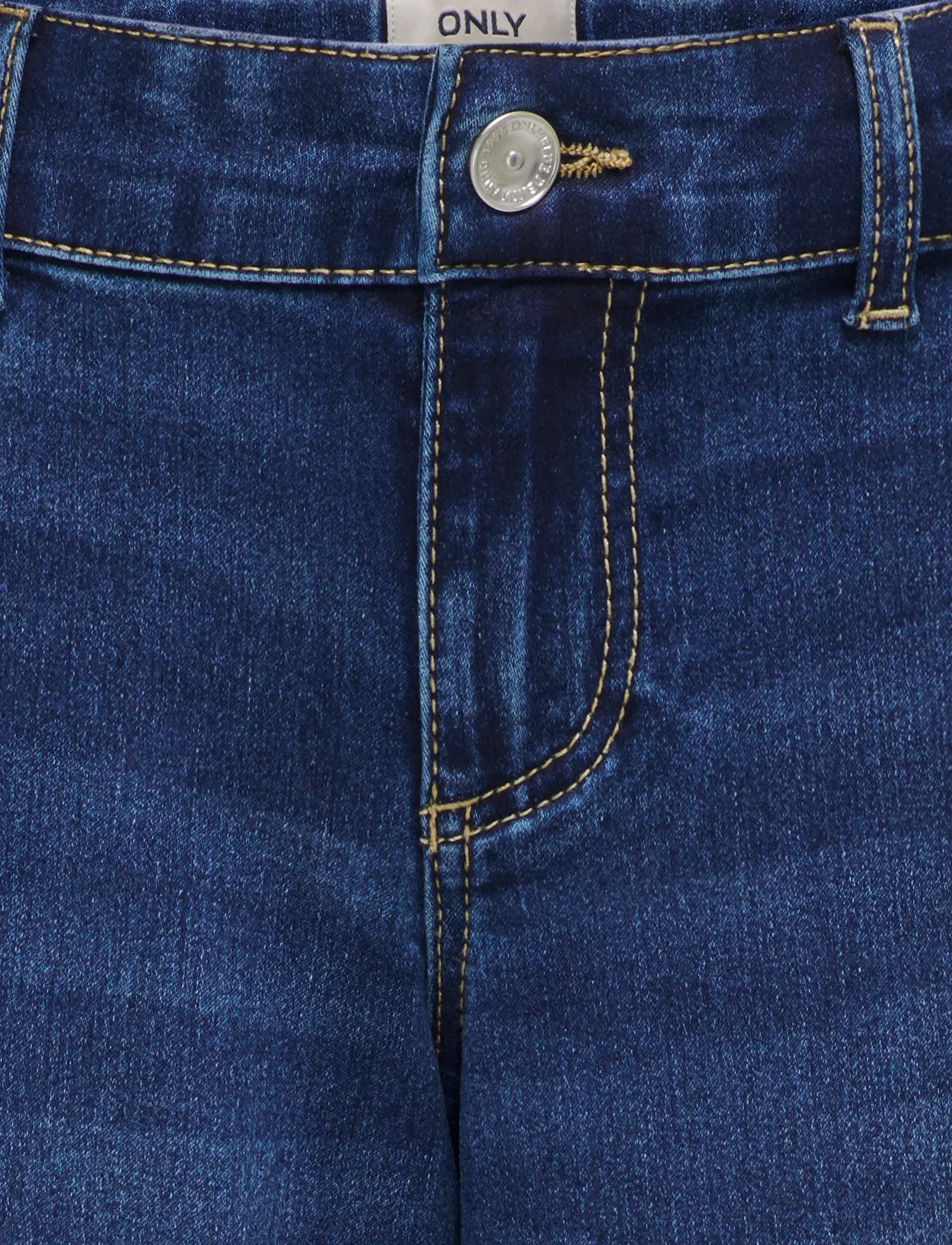 Kids Only - KOGSYLVIE CLEAN WDE LEG DNM BJ13964 NOOS - pantalons larges - dark blue denim - 3