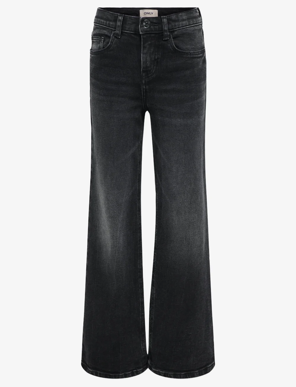 Kids Only - KOGJUICY LIFE WIDE LEG DNM DCC369 NOOS - brede jeans - washed black - 1