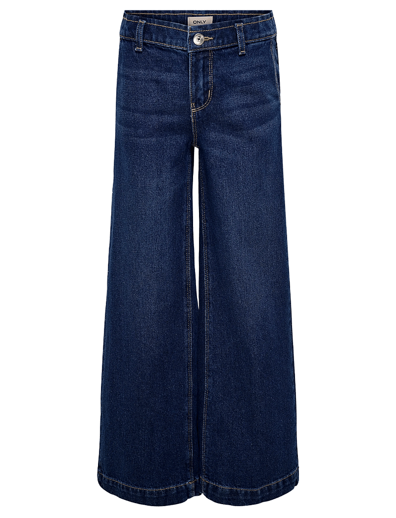 Kids Only - KOGCOMET WIDE DNM PIM NOOS - laia säärega teksad - dark blue denim - 1
