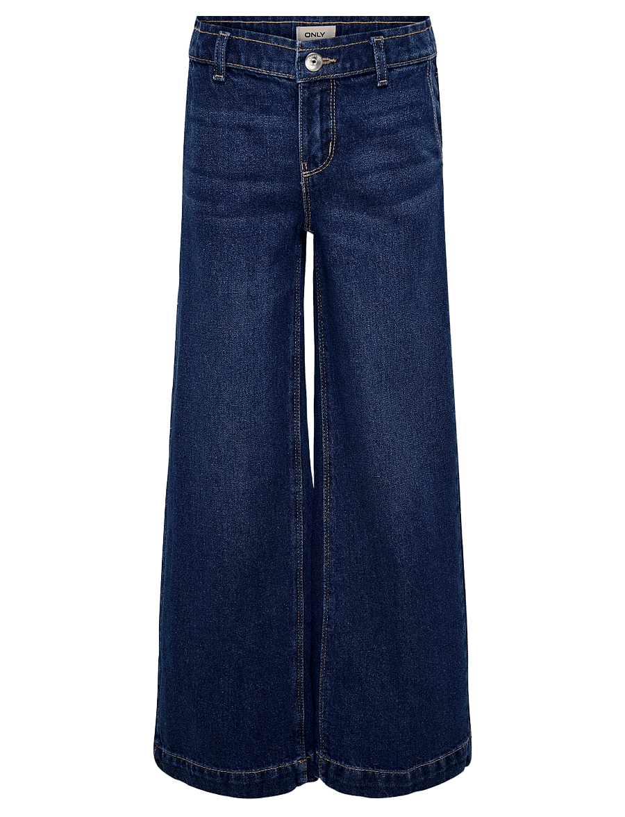 Kids Only - KOGCOMET WIDE DNM PIM NOOS - laia säärega teksad - dark blue denim - 1