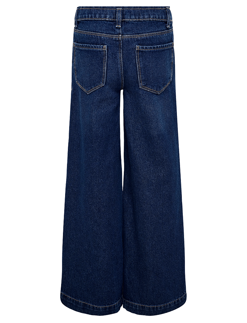 Kids Only - KOGCOMET WIDE DNM PIM NOOS - laia säärega teksad - dark blue denim - 2