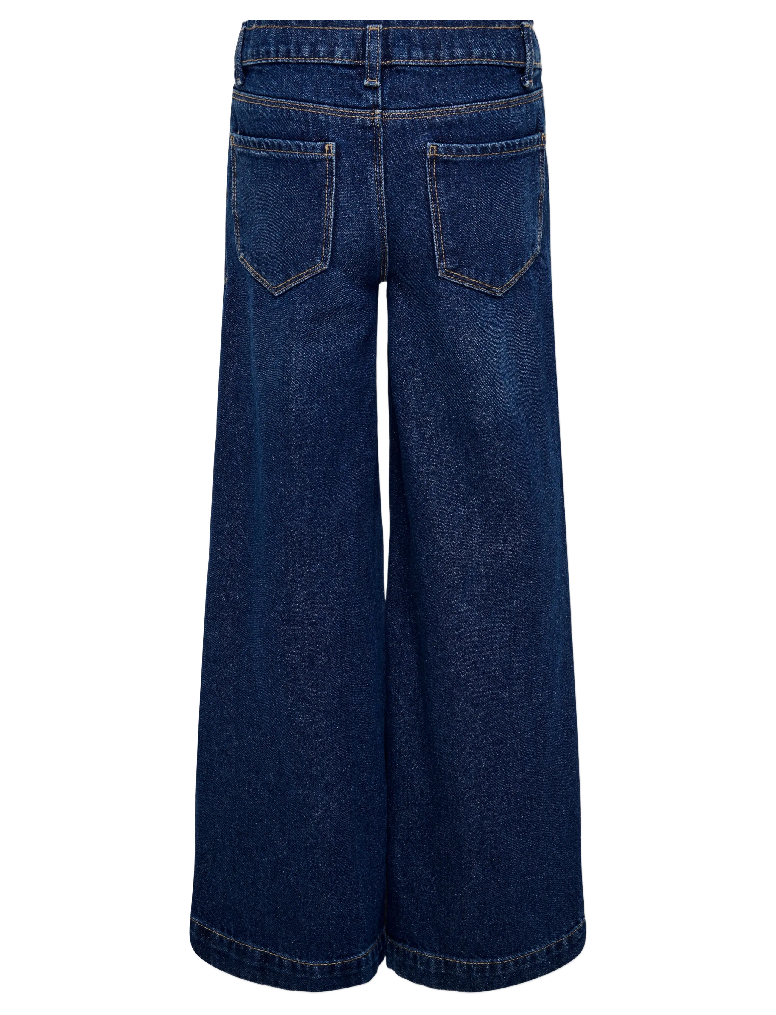 Kids Only - KOGCOMET WIDE DNM PIM NOOS - laia säärega teksad - dark blue denim - 2