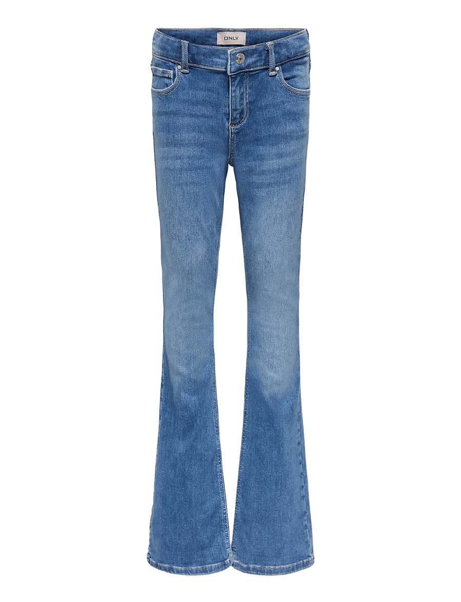 Kids Only - KOGBLUSH FLARED DNM REA1319 NOOS - bootcut jeans - medium blue denim - 1