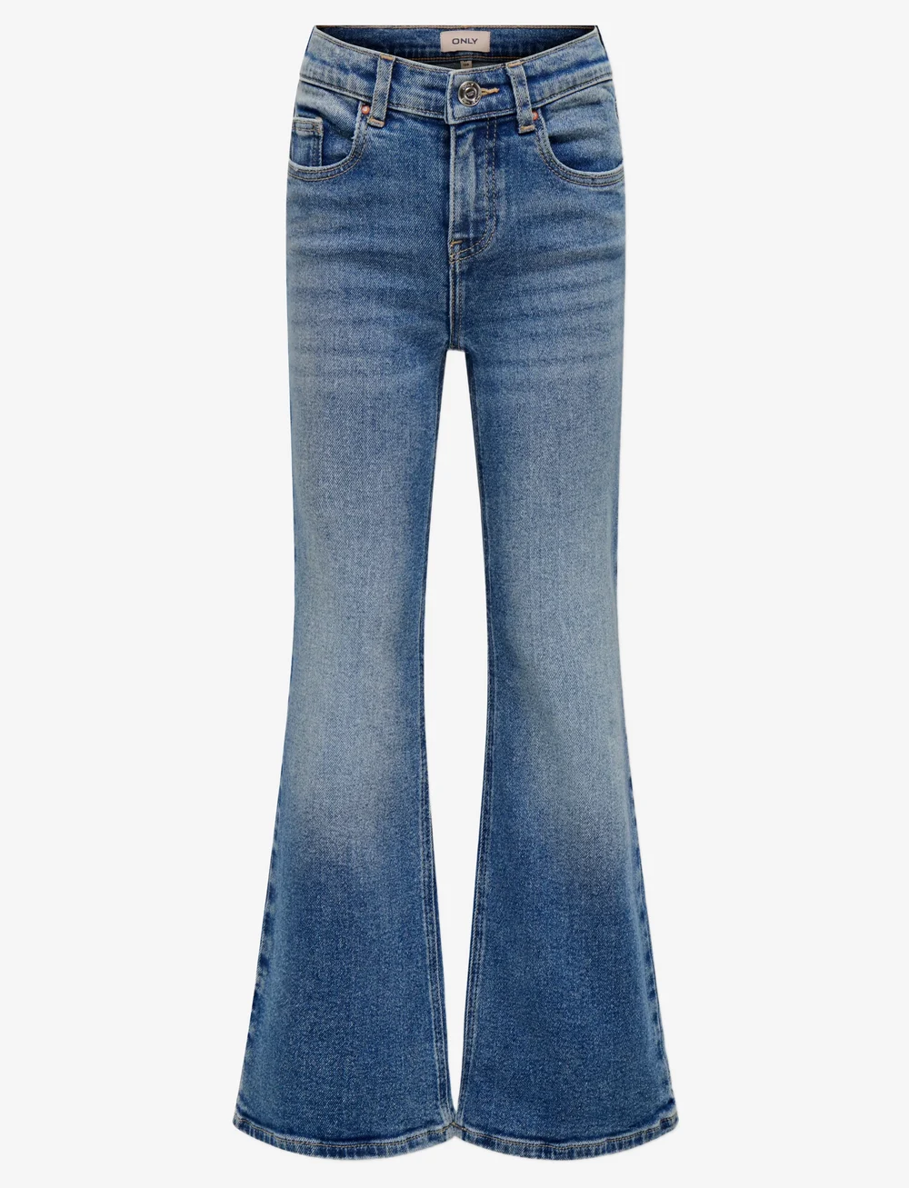 Kids Only - KOGJUICY LIFE FLARED DNM CRO557 NOOS - bootcut jeans - medium blue denim - 1