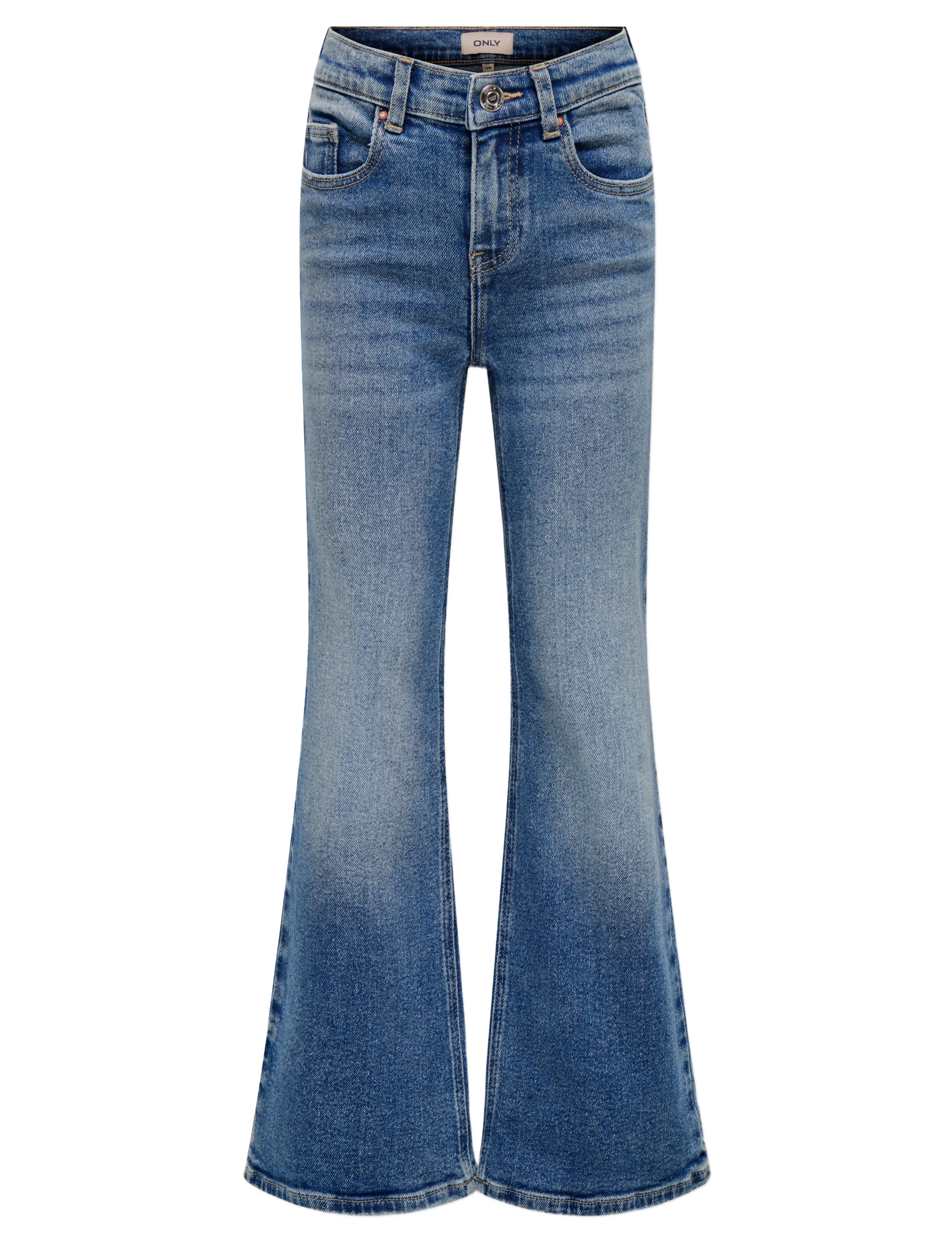 Kids Only KOGJUICY LIFE FLARED DNM CRO557 NOOS - Riided - MEDIUM BLUE DENIM / blue