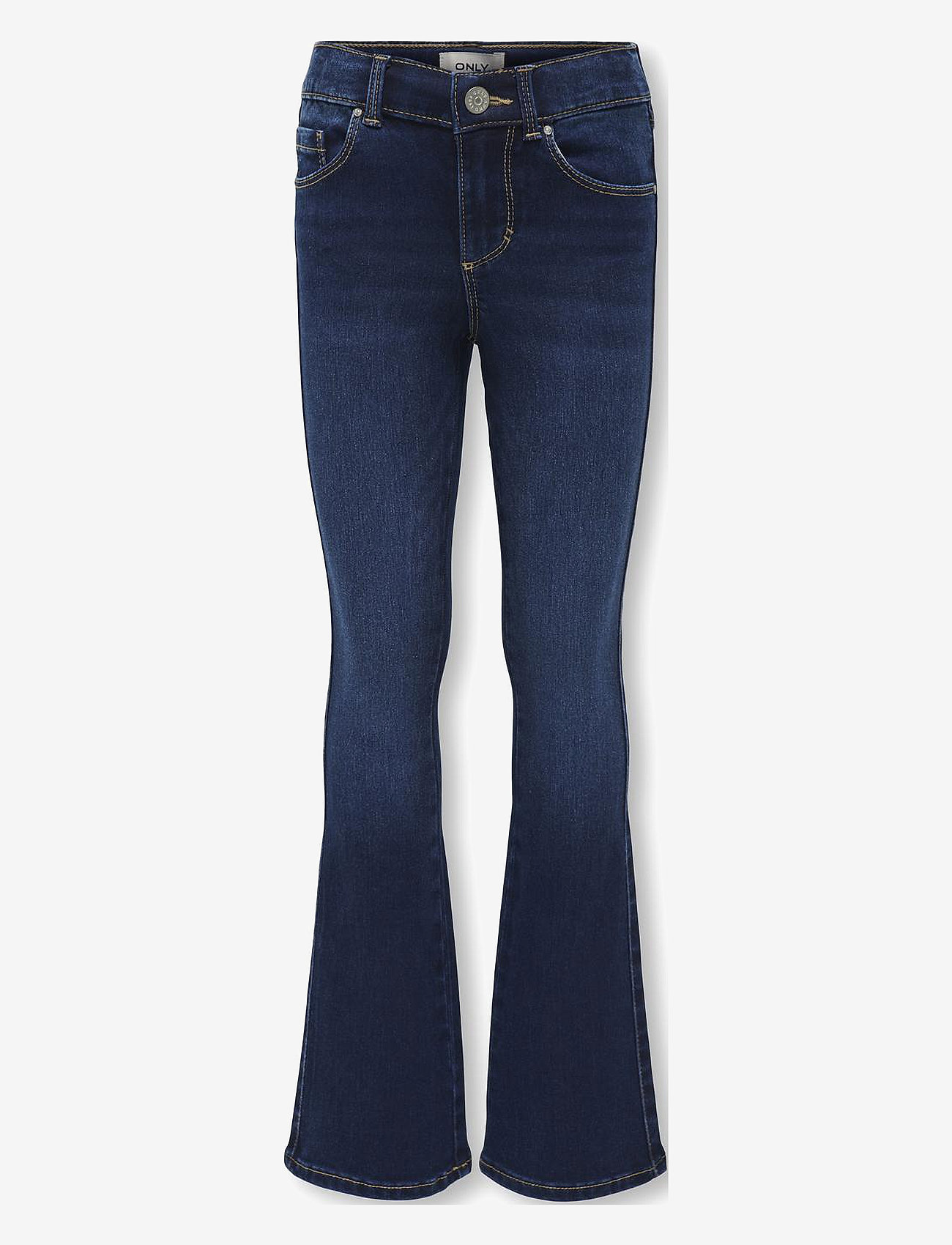 Kids Only - KOGROYAL REG FLARED DNM PIM0237 NOOS - tapered jeans - dark blue denim - 1