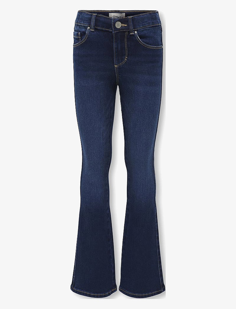 Kids Only - KOGROYAL REG FLARED DNM PIM0237 NOOS - tapered jeans - dark blue denim - 1