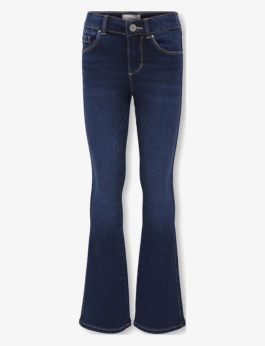 Kids Only - KOGROYAL REG FLARED DNM PIM0237 NOOS - dark blue denim - 1