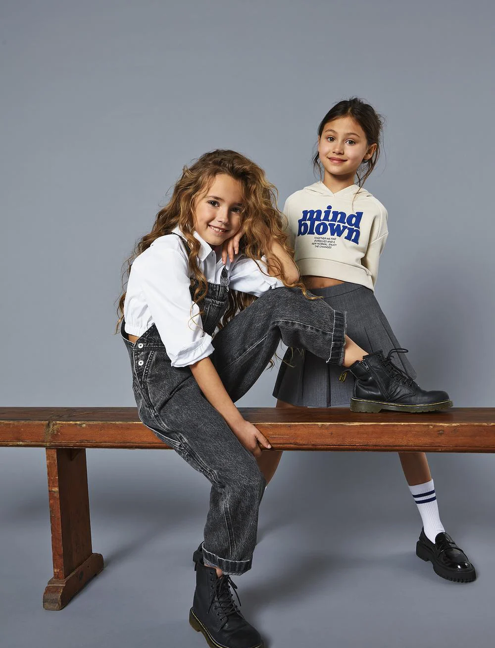 Kids Only - KOGOREGON SHORT WAIST SHIRT WVN - langärmlige hemden - bright white - 0