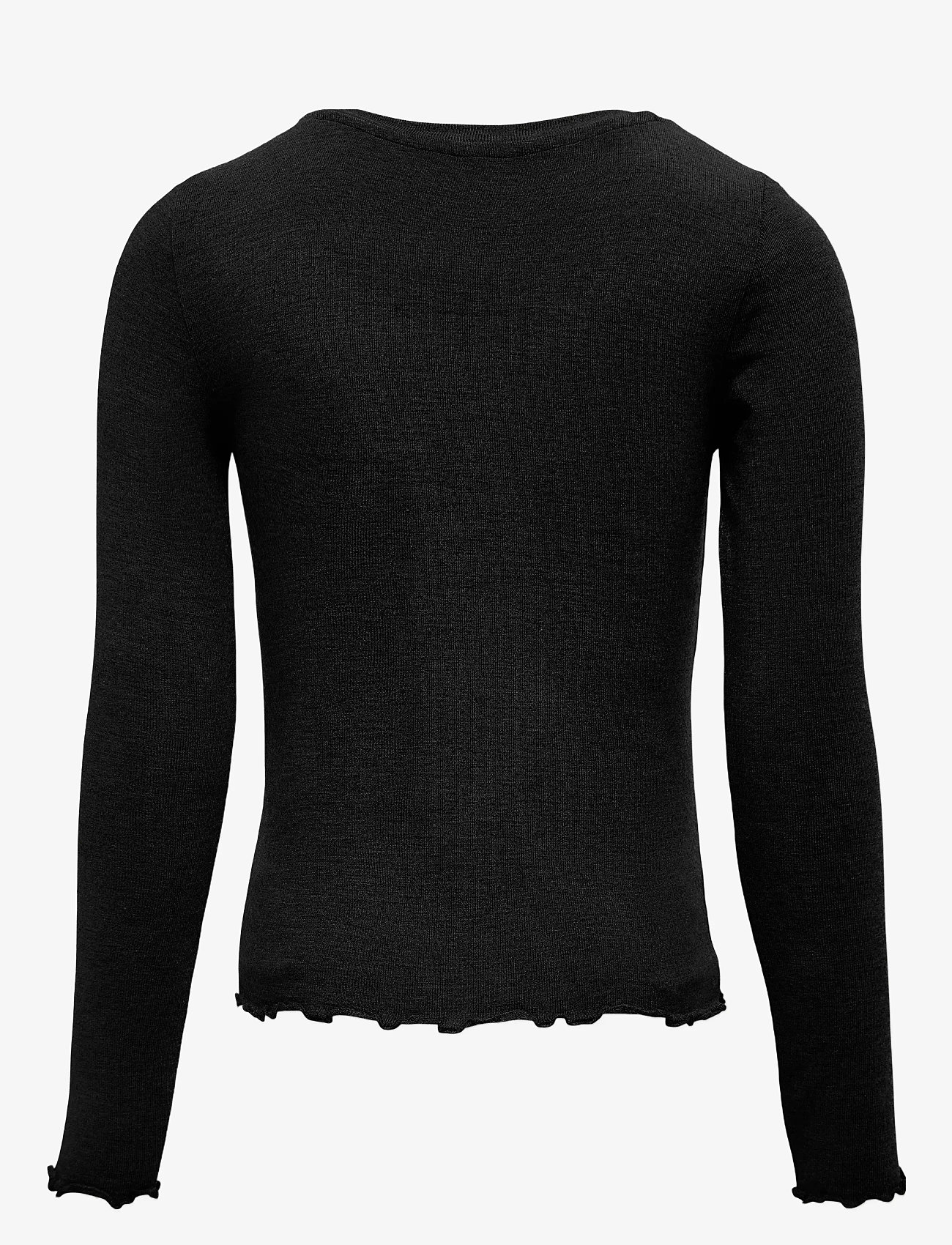 Kids Only - KOGAMOUR L/S TOP JRS NOOS - pikkade varrukatega t-särgid - black - 2