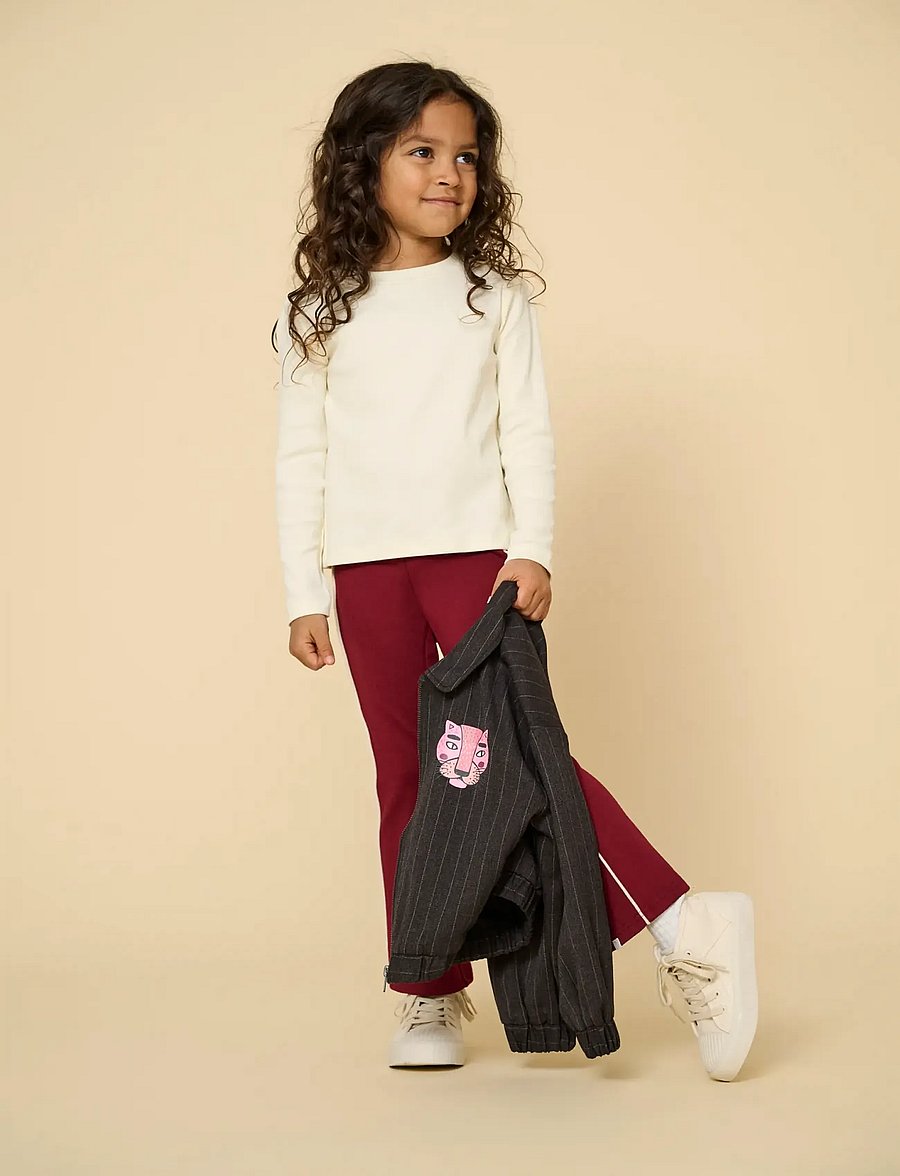 Kids Only - KMGCHECKIE LIFE L/S TOP BOX JRS - antique white - 0