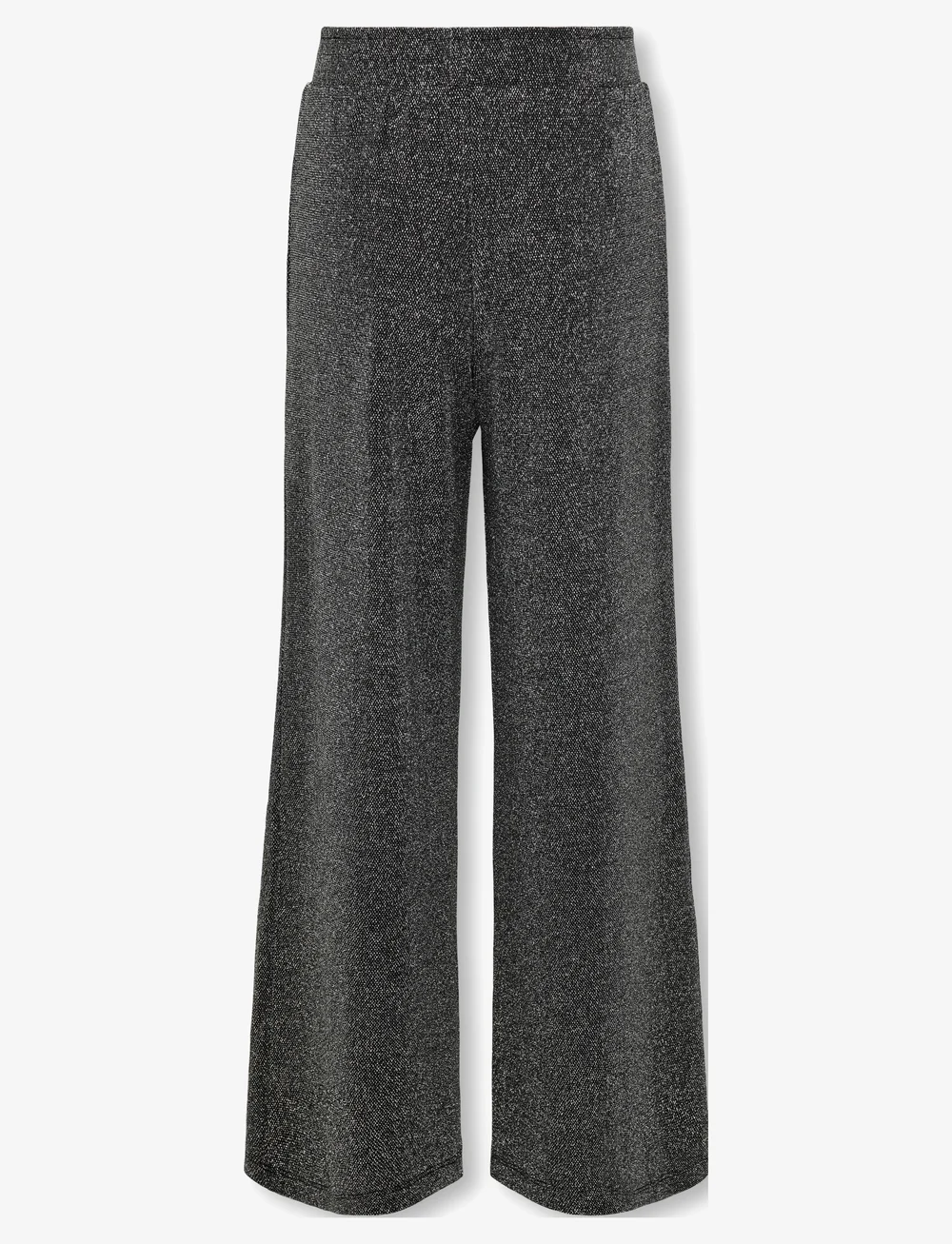 Kids Only - KOGQUEEN GLITTER PANT BF JRS - byxor - black - 1