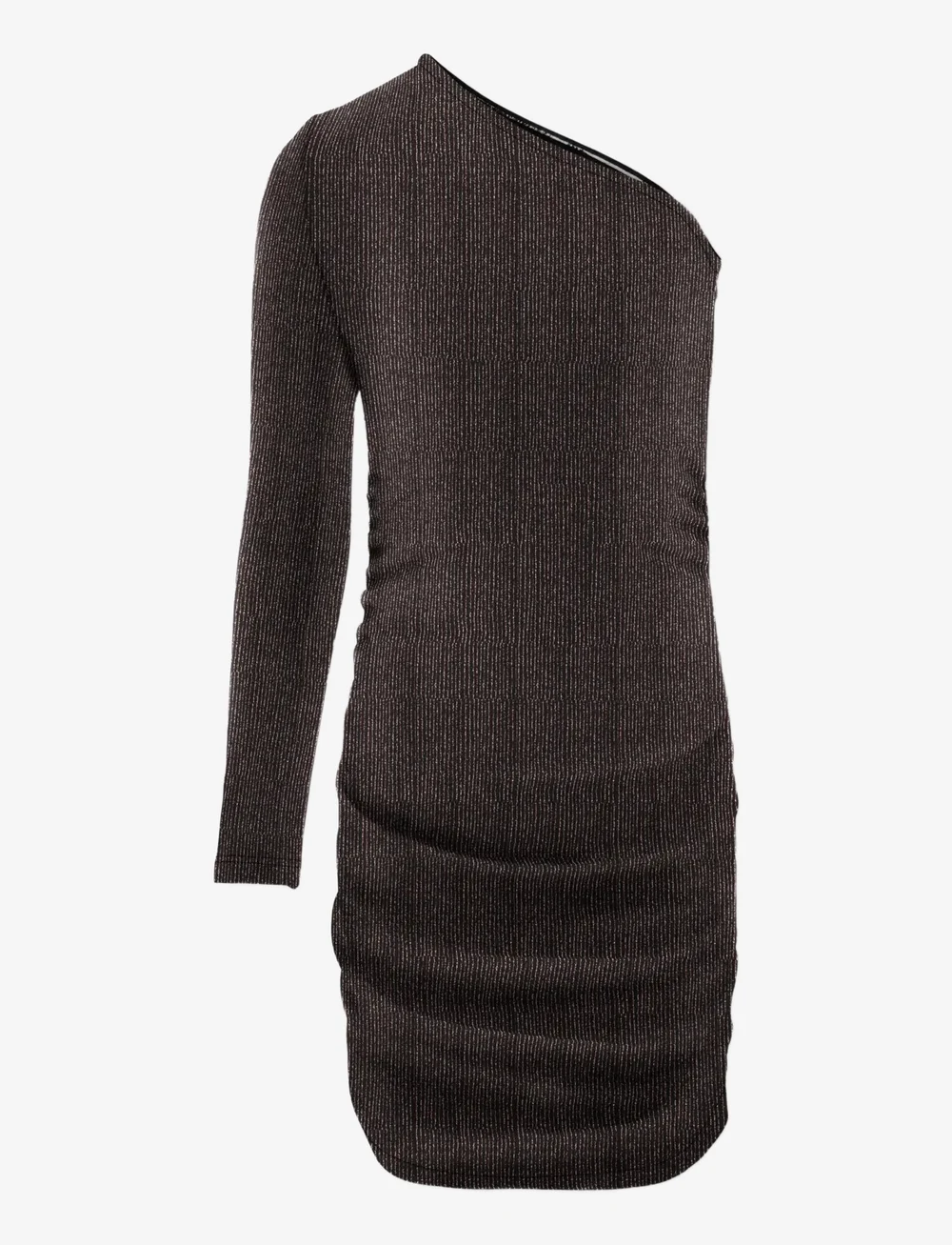 Kids Only - KOGQUEEN ONESHOULD GLITTER DRESS BF JRS - feestjurken - black - 1