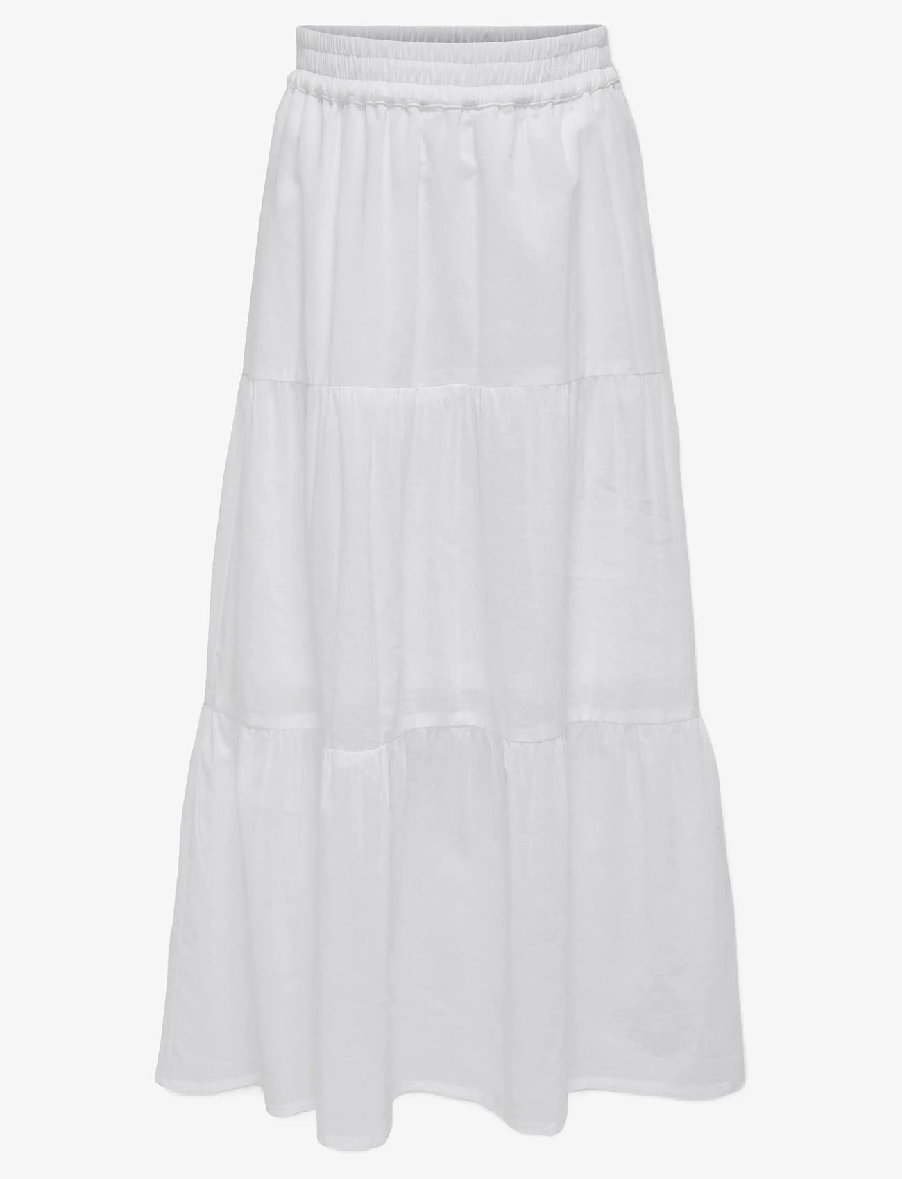 Kids Only - KOGMALENE LONG SKIRT WVN - maxi skirt - cloud dancer - 0