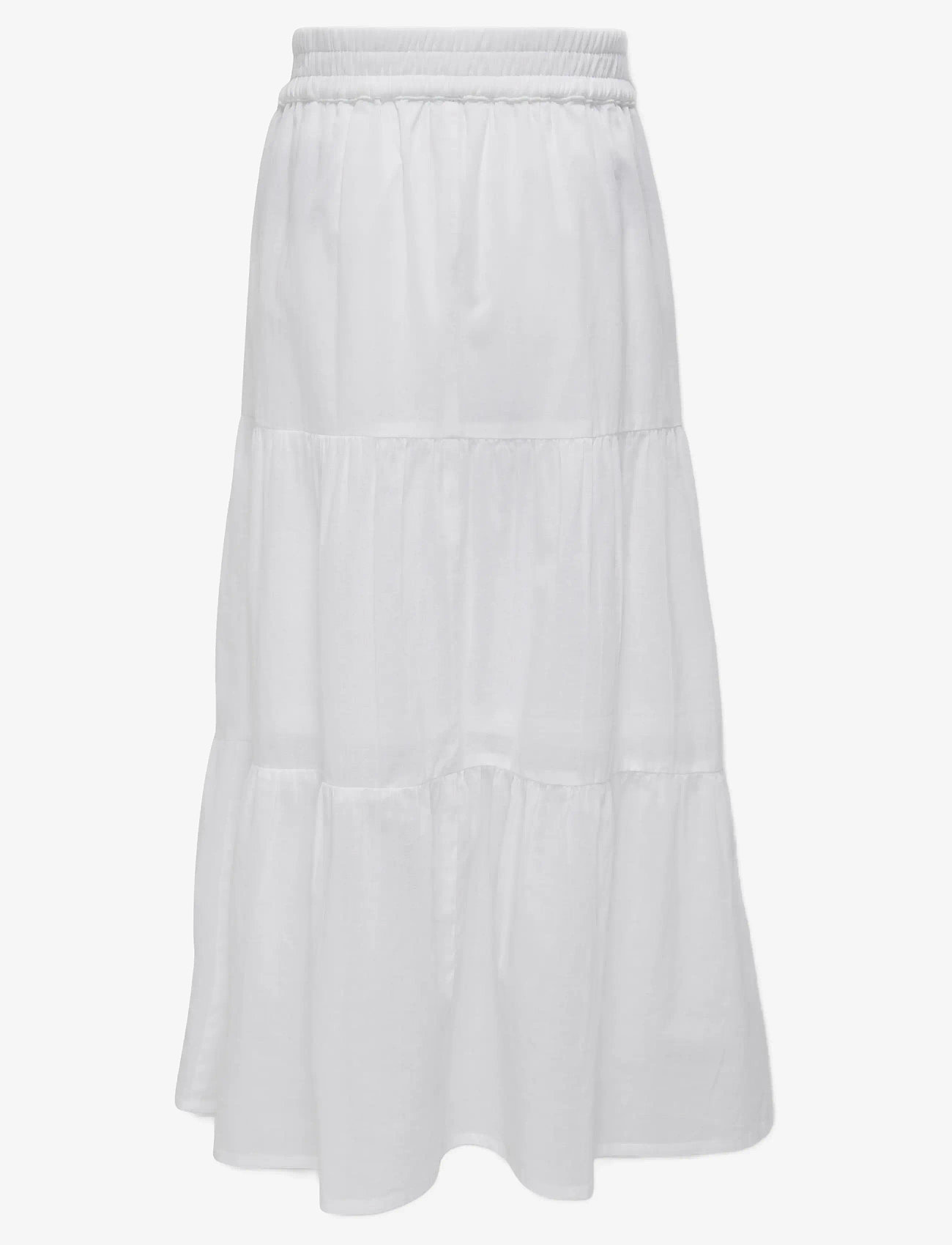 Kids Only - KOGMALENE LONG SKIRT WVN - maxi skirt - cloud dancer - 1