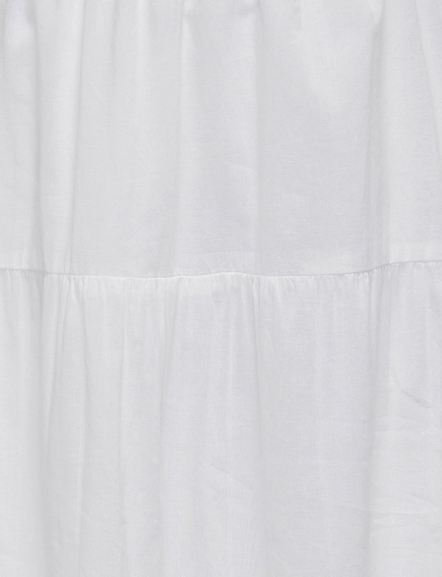 Kids Only - KOGMALENE LONG SKIRT WVN - maxi skirt - cloud dancer - 2